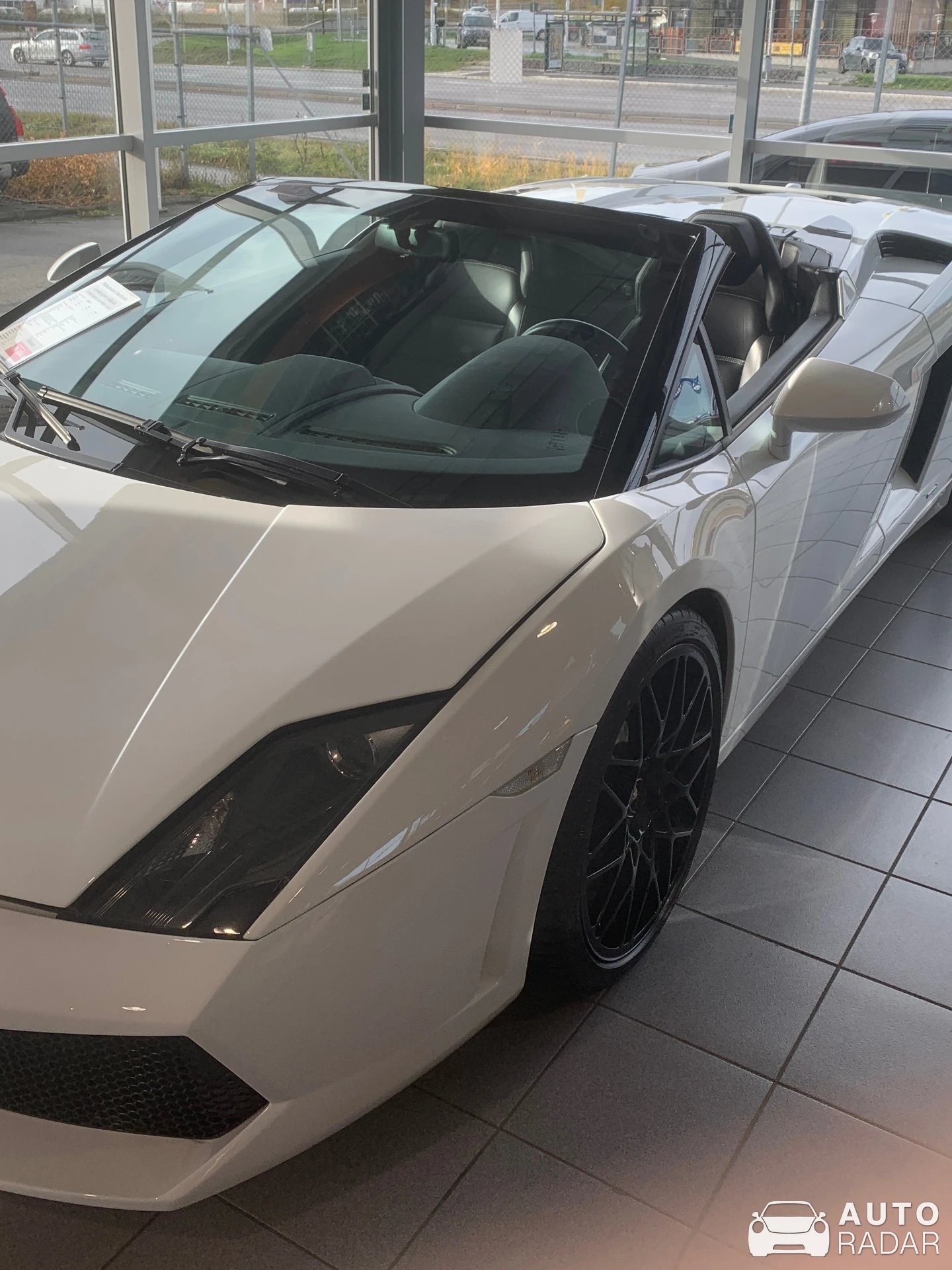Lamborghini Gallardo LP550-2 Spyder spotted in Upplands Väsby Östra, Sweden