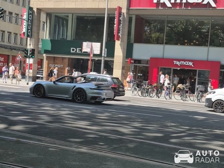 Porsche 992 Turbo S Cabriolet MkI spotted in Köln, Germany