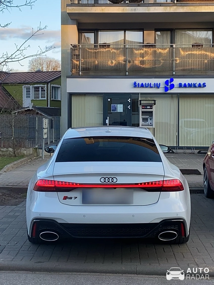 Audi RS7 Sportback C8 spotted in Birštonas