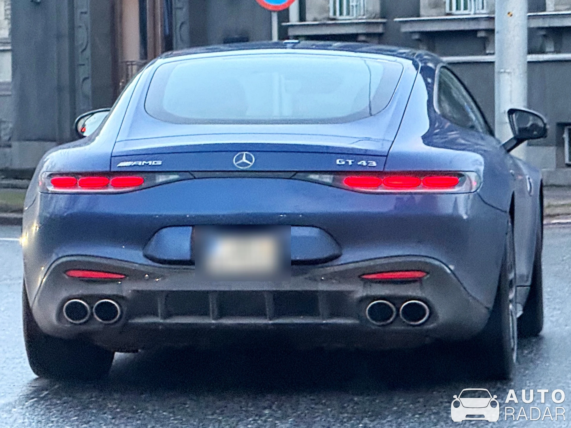 Mercedes-AMG GT 43 C192 spotted in Tallinn, Estonia