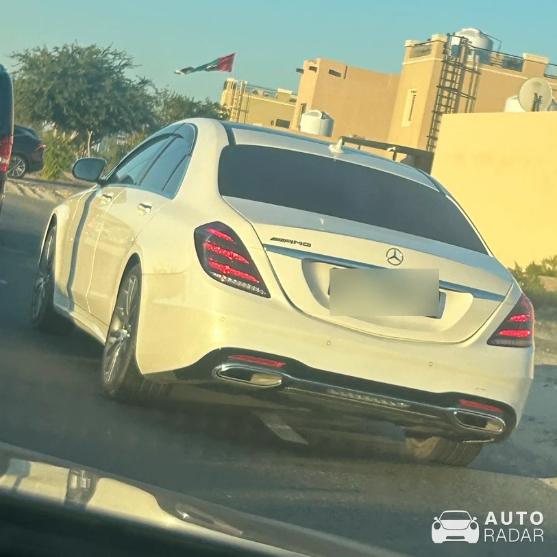 Mercedes-AMG S 63 V222 2017 spotted in Dubai, United Arab Emirates