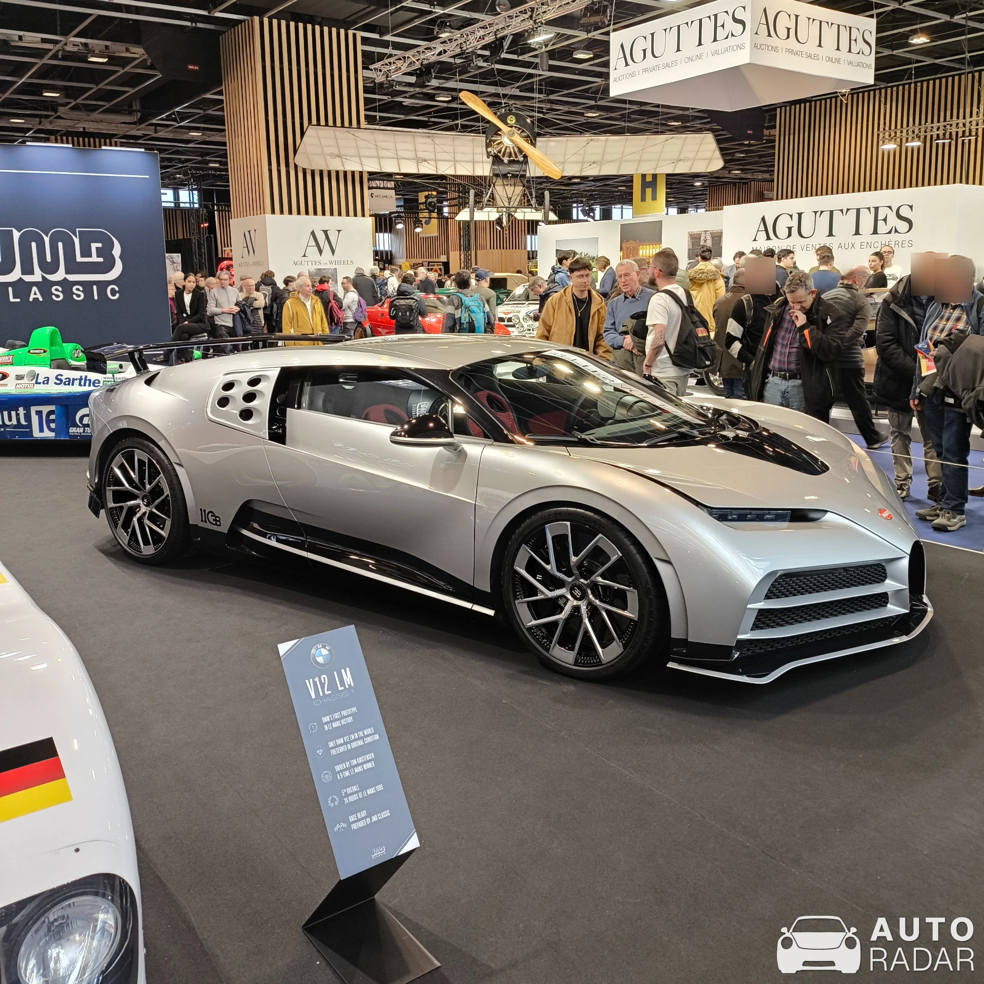 Bugatti Centodieci spotted in Vanves, France