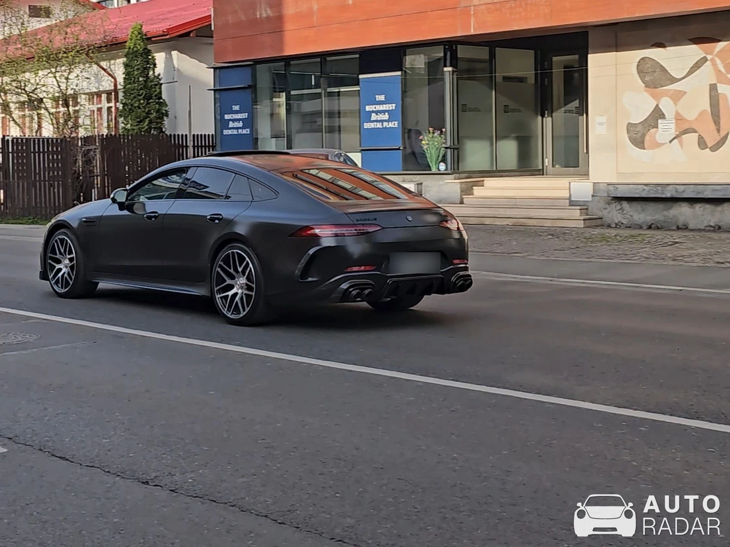 Mercedes-AMG Brabus GT B40-700 X290 spotted in București