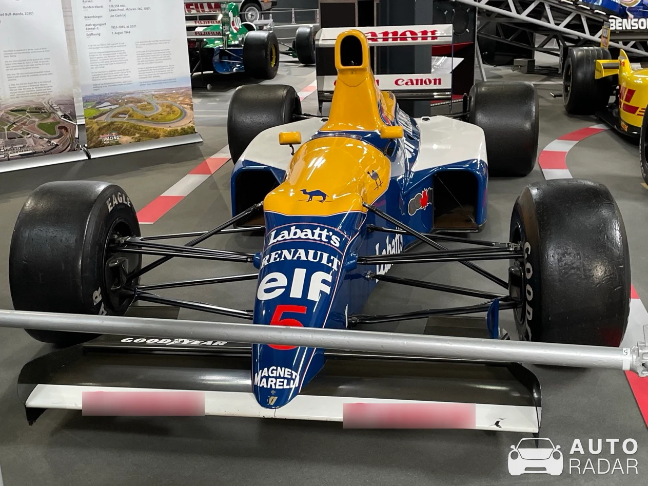 Williams FW15 spotted in Sinsheim