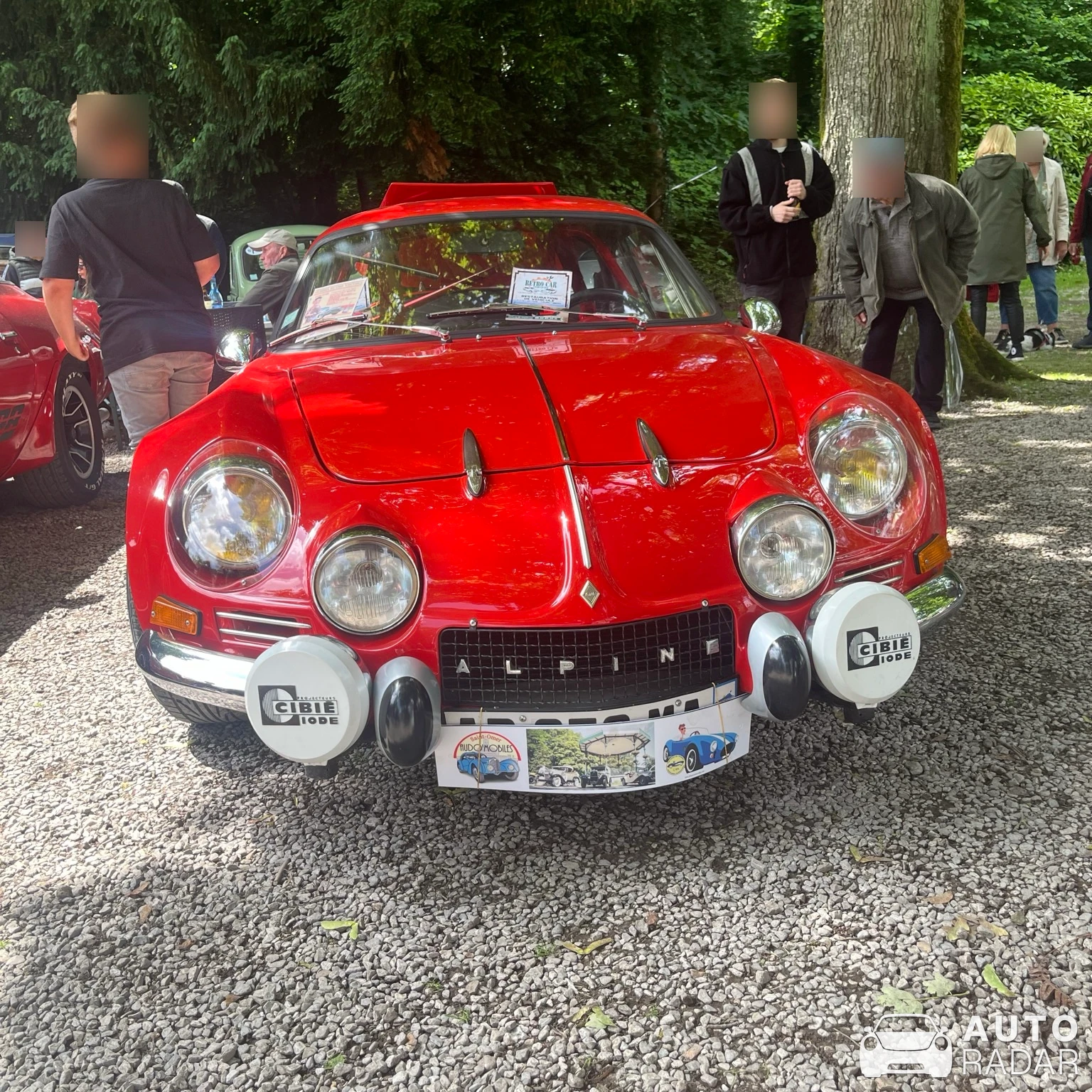 Renault Alpine A110-50 spotted in Saint-Omer
