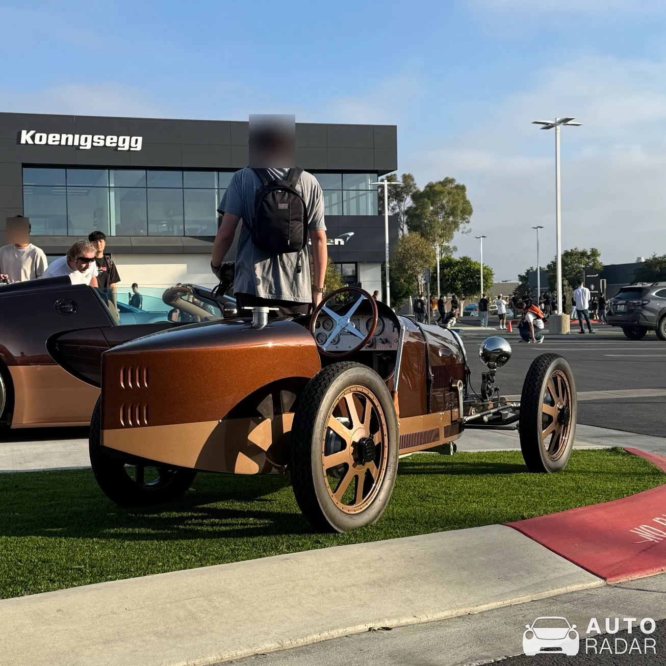 Bugatti Type 35 Miniature spotted in Irvine