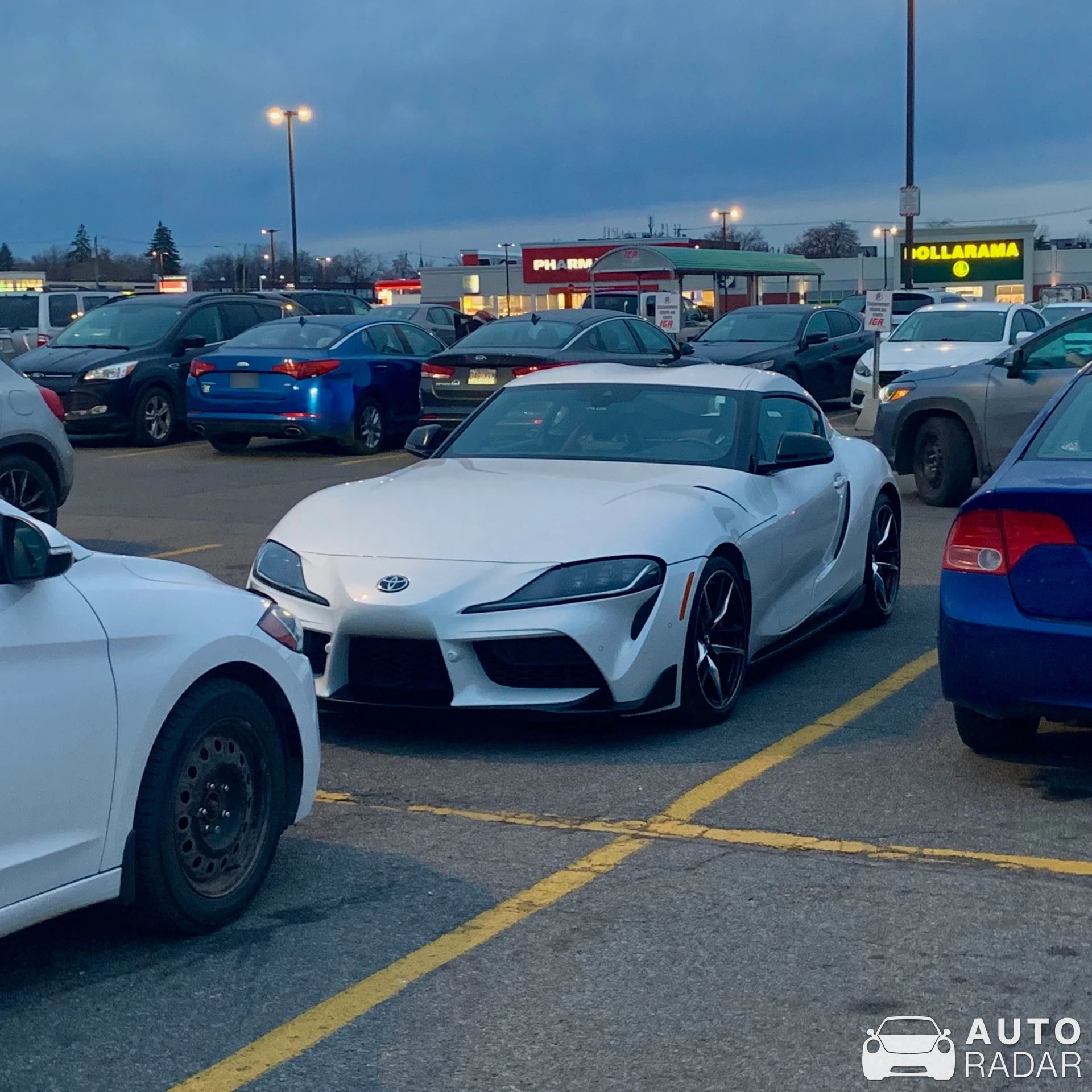 Toyota GR Supra A90 spotted in Montréal, Canada