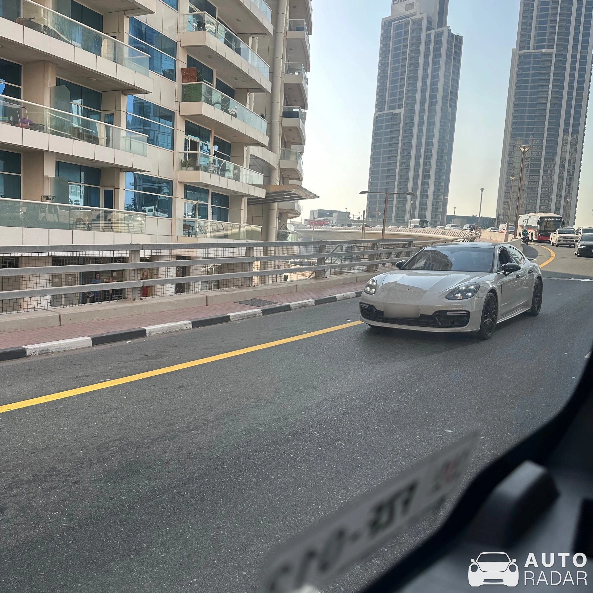 Porsche 971 Panamera Turbo spotted in Dubai, United Arab Emirates
