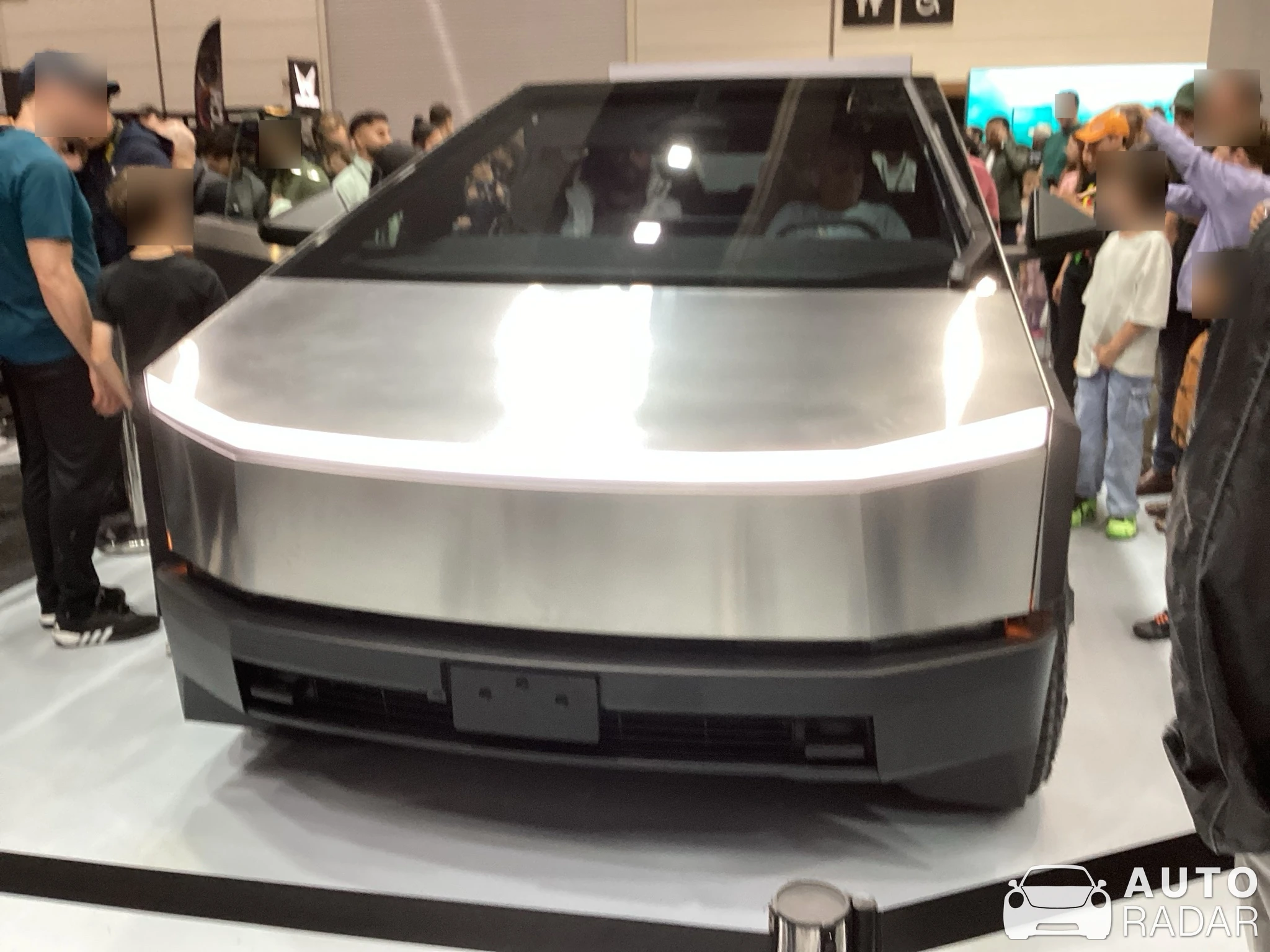 Tesla Cybertruck spotted in South Wharf, Australia