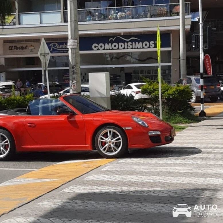 Porsche 997 Carrera Cabriolet spotted in El Carmen de Viboral, Colombia