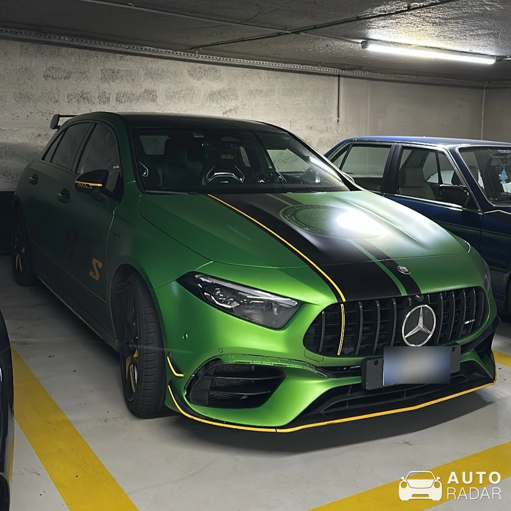 Mercedes-AMG A 45 S W177 Edition 55 spotted in Cesate
