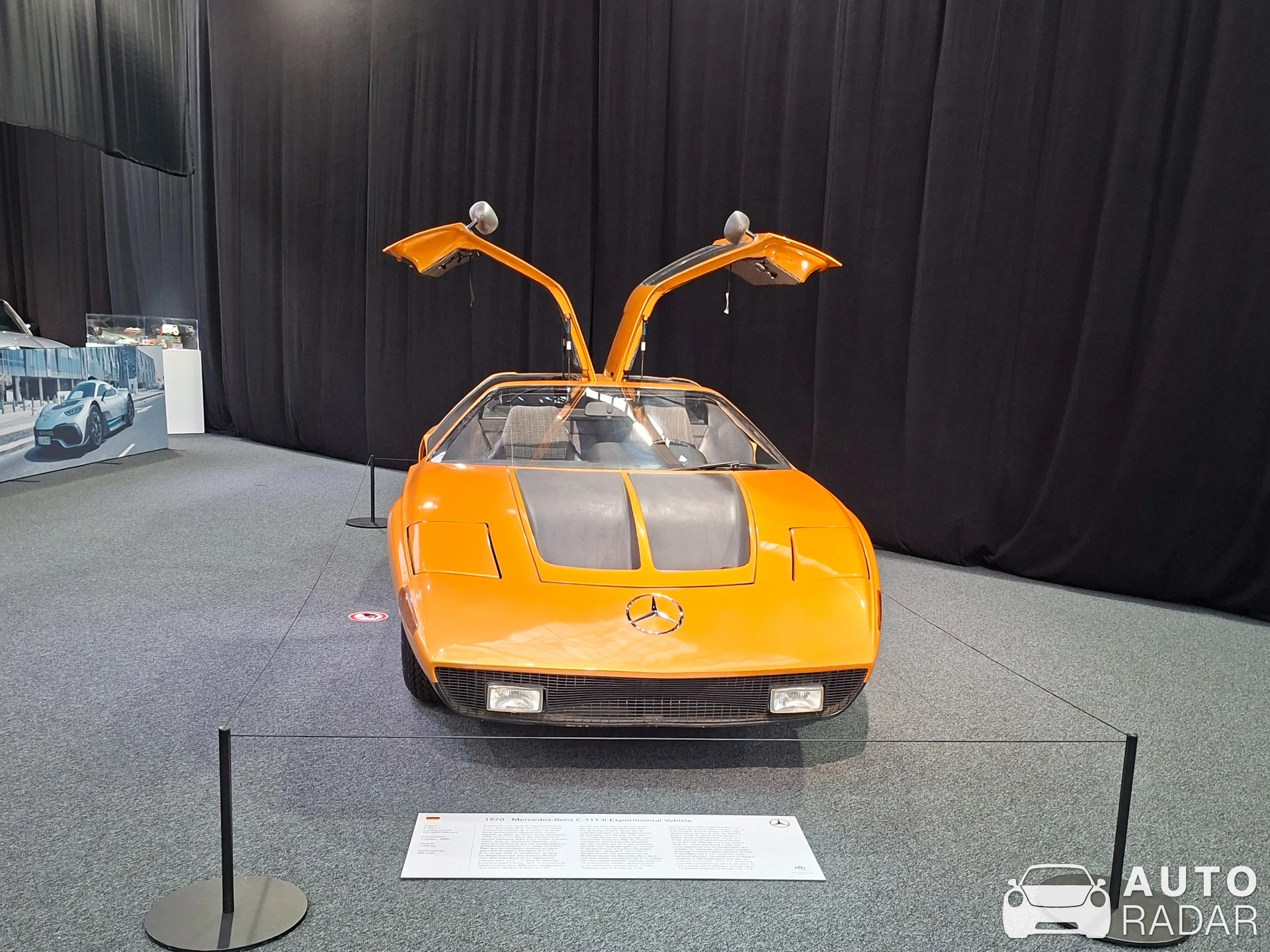Mercedes-Benz C 111-II spotted in Brussels, Belgium