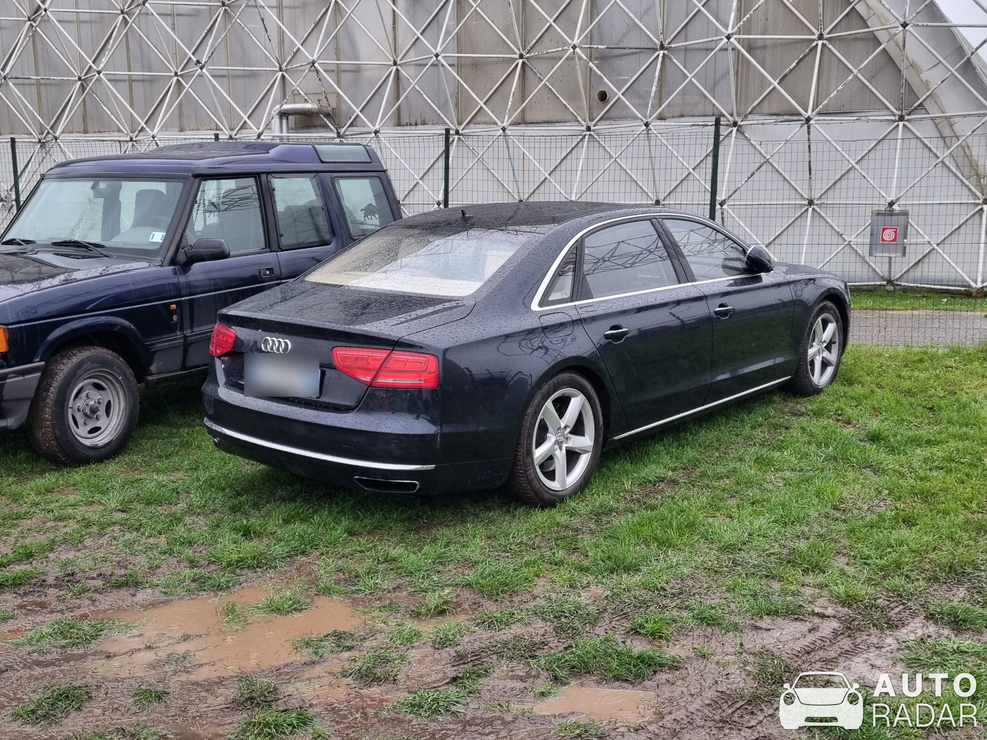 Audi A8L W12 spotted in Segrate