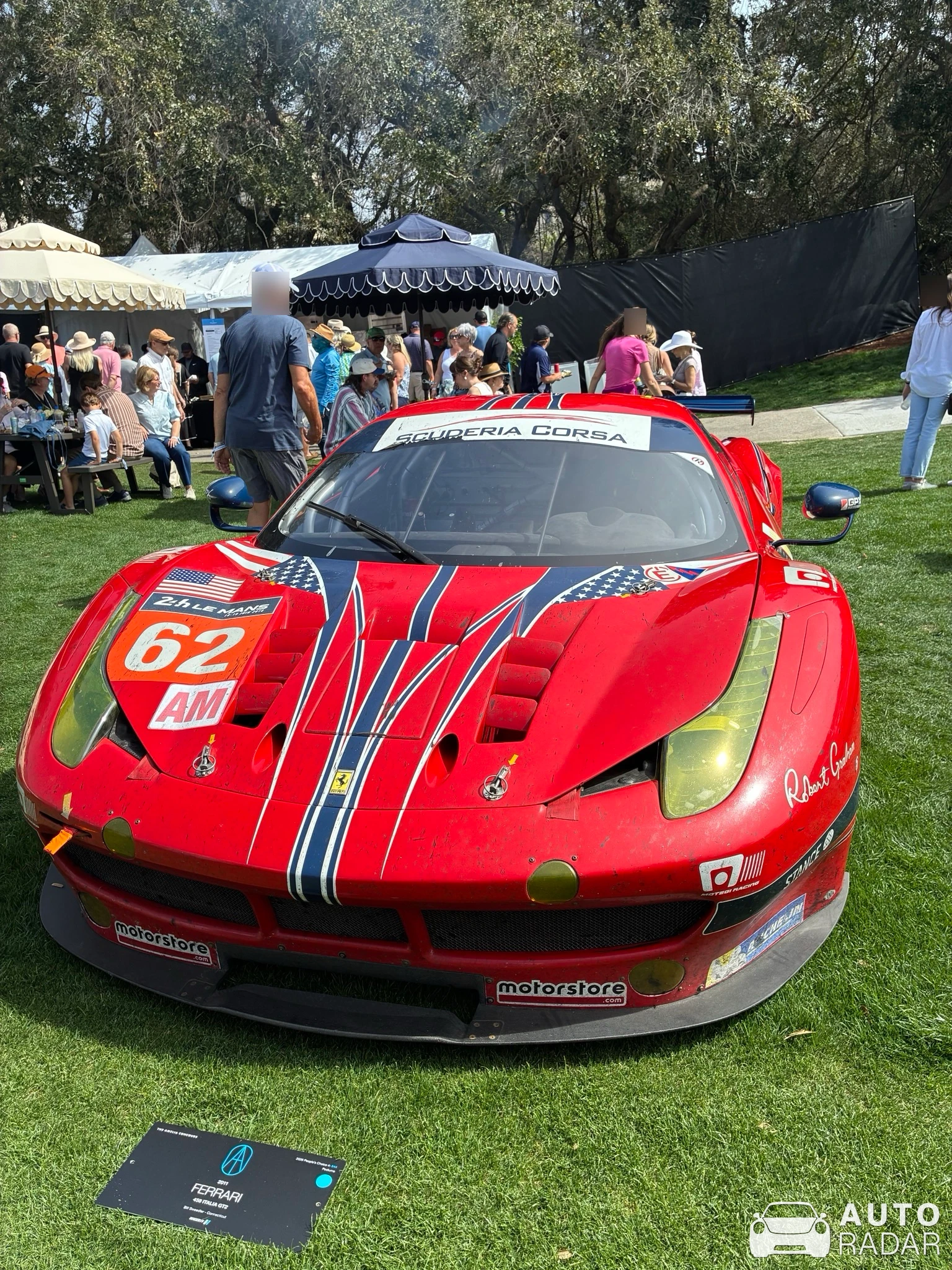 Ferrari 458 Italia GT3 spotted in Fernandina Beach