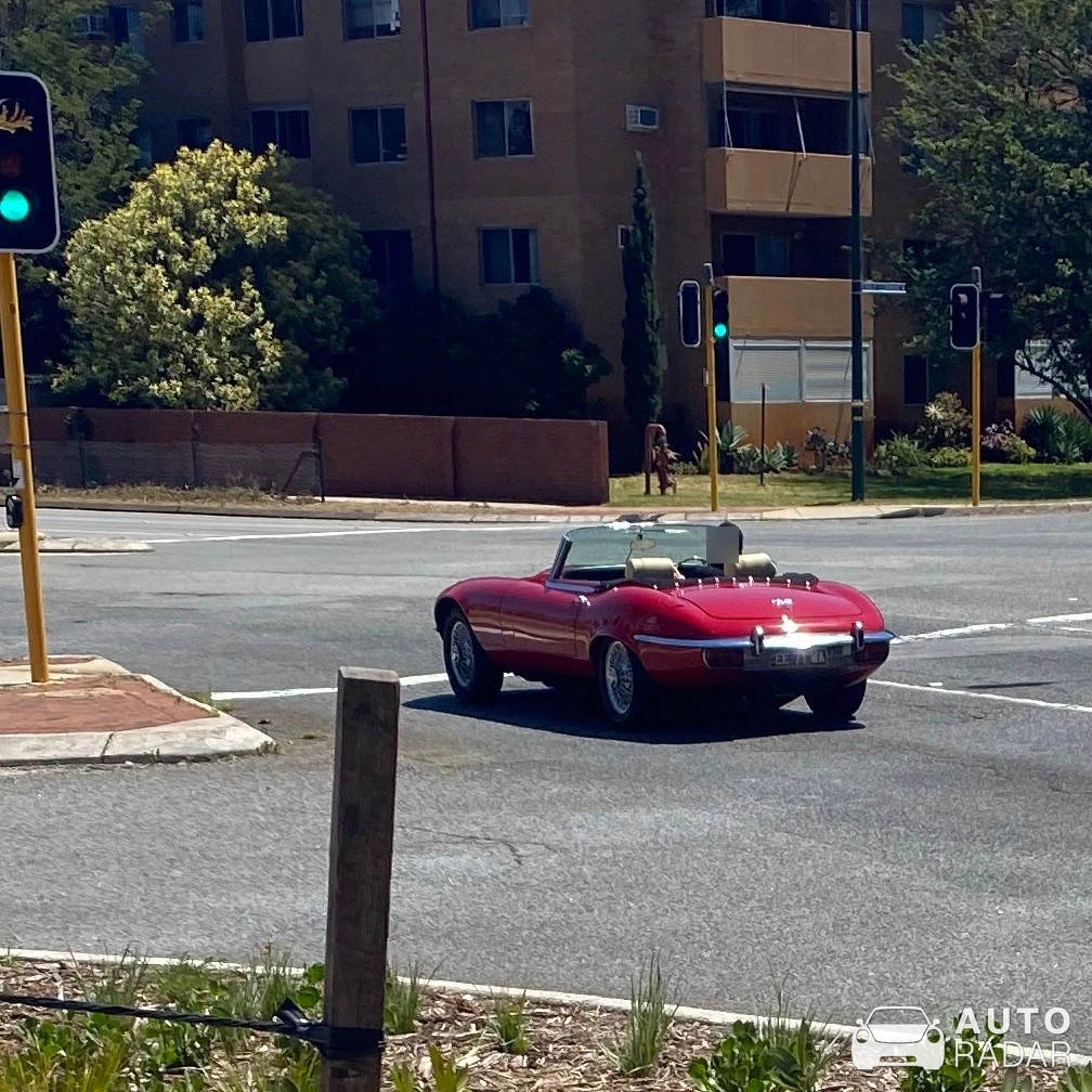 Jaguar E-Type spotted in South Perth, Australia