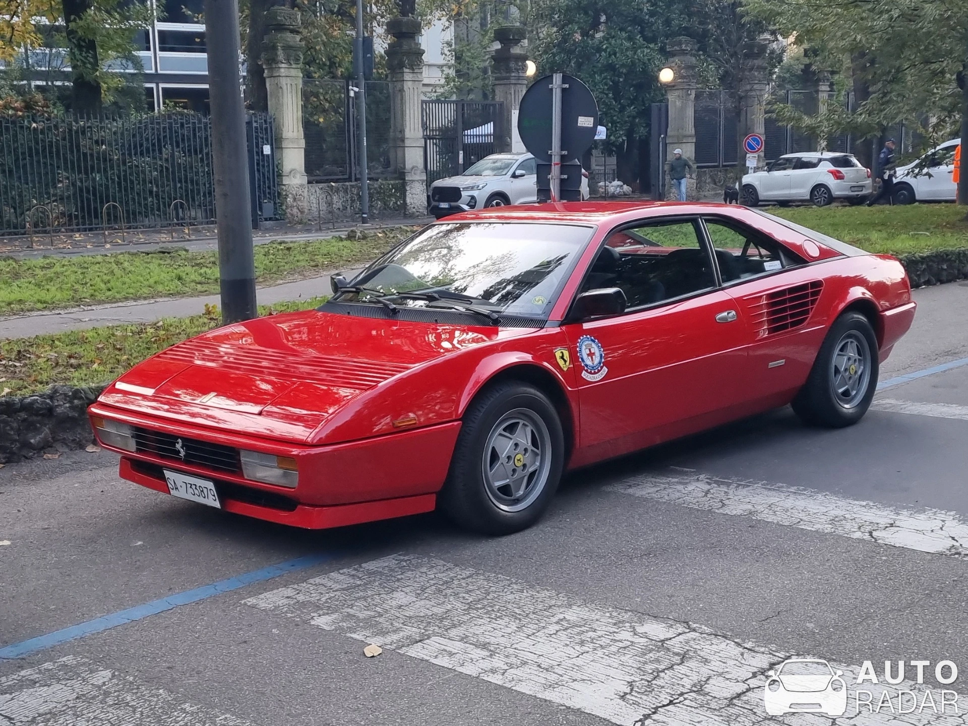 Ferrari Mondial 3.2 spotted in Milano, Italia