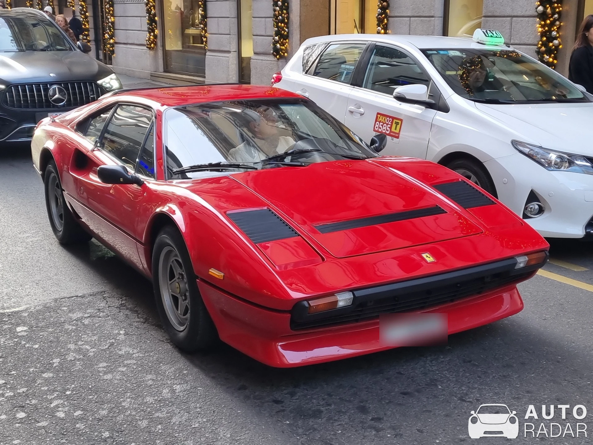 Ferrari 208 GTB Turbo spotted in Milano, Italia