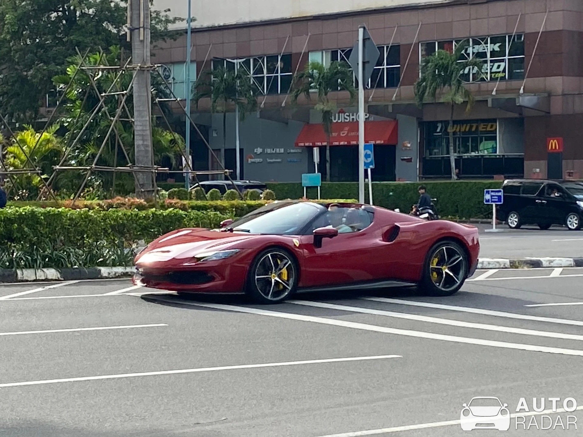 Ferrari 296 GTB spotted in Kota Jakarta Pusat, Indonesia