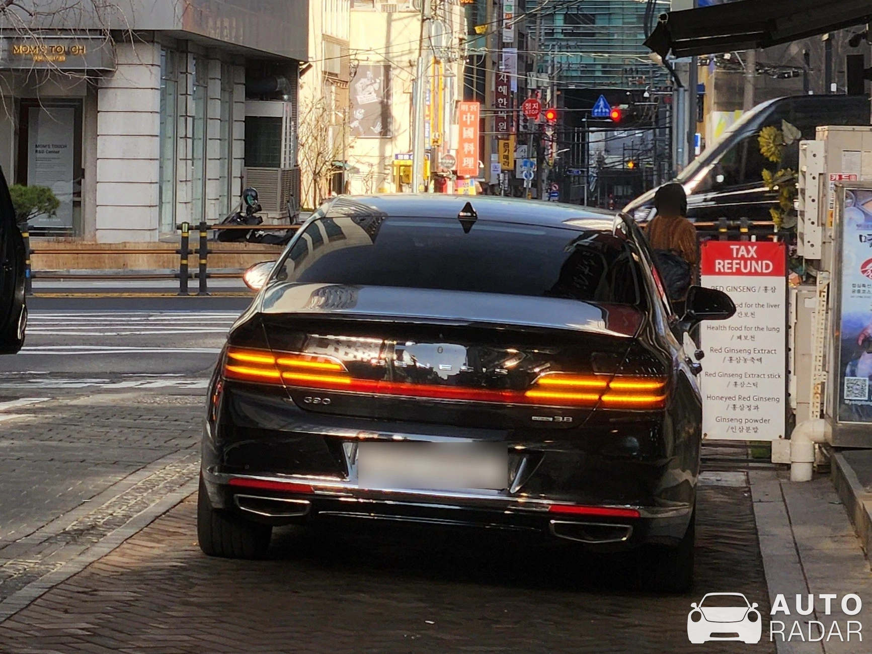 Genesis G80 spotted in Seoul