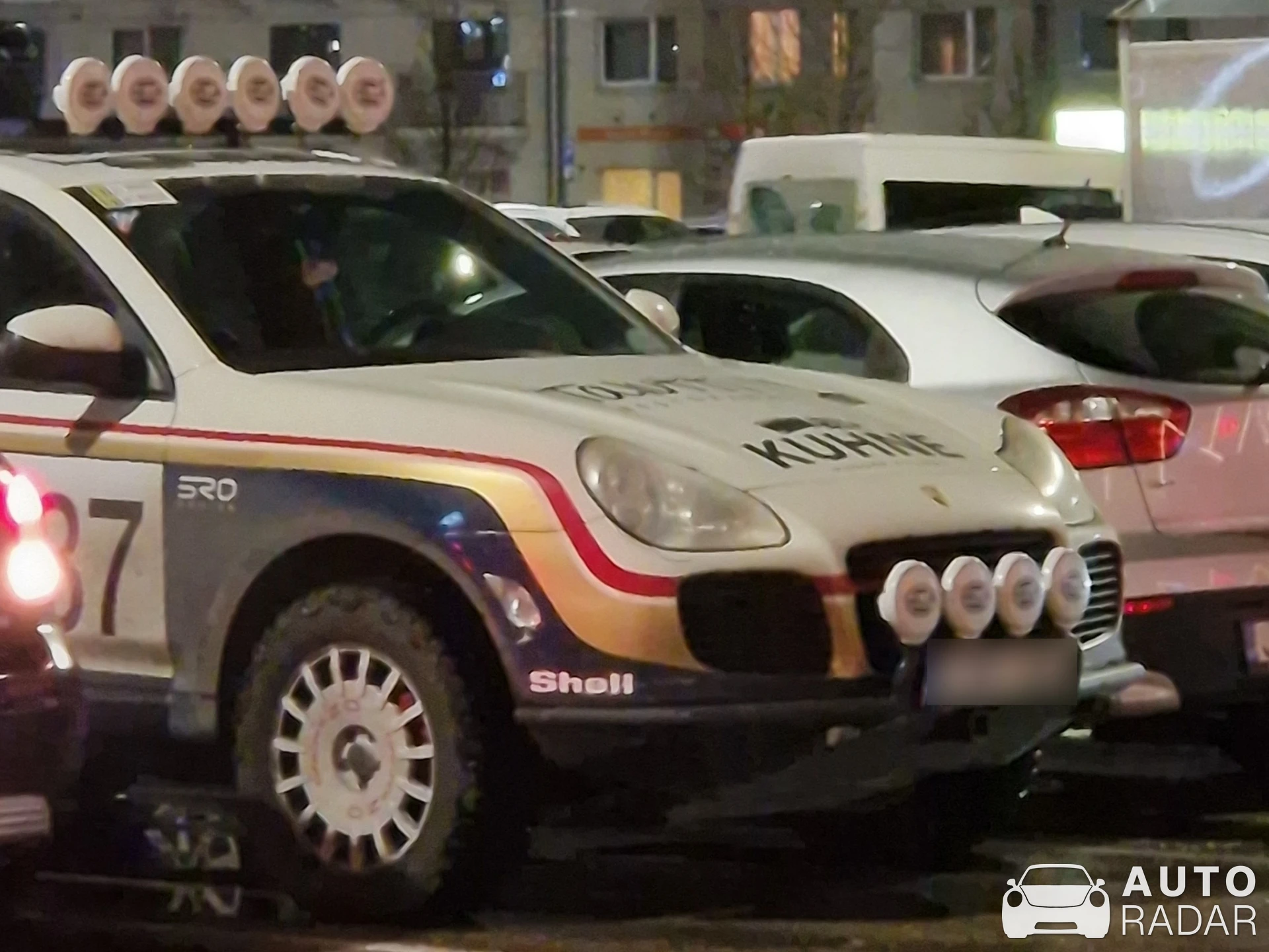 Porsche Cayenne Dakar spotted in Kaunas