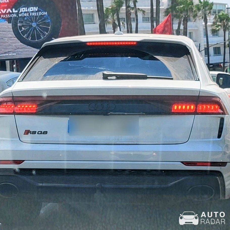 Audi RS Q8 spotted in Casablanca, Morocco