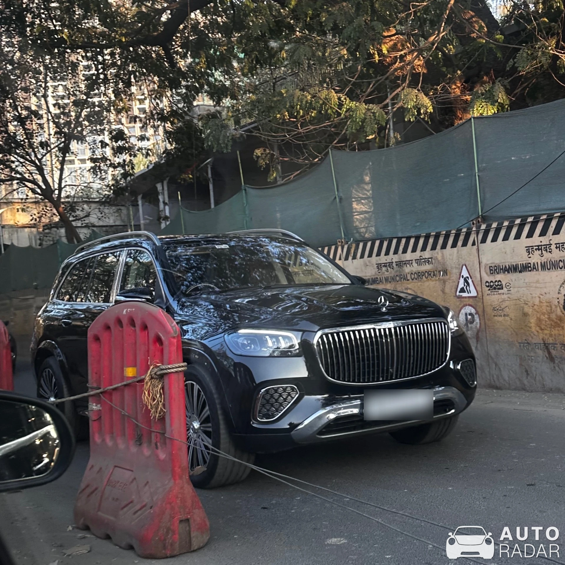 Mercedes-Maybach GLS 600 spotted in Mumbai, India