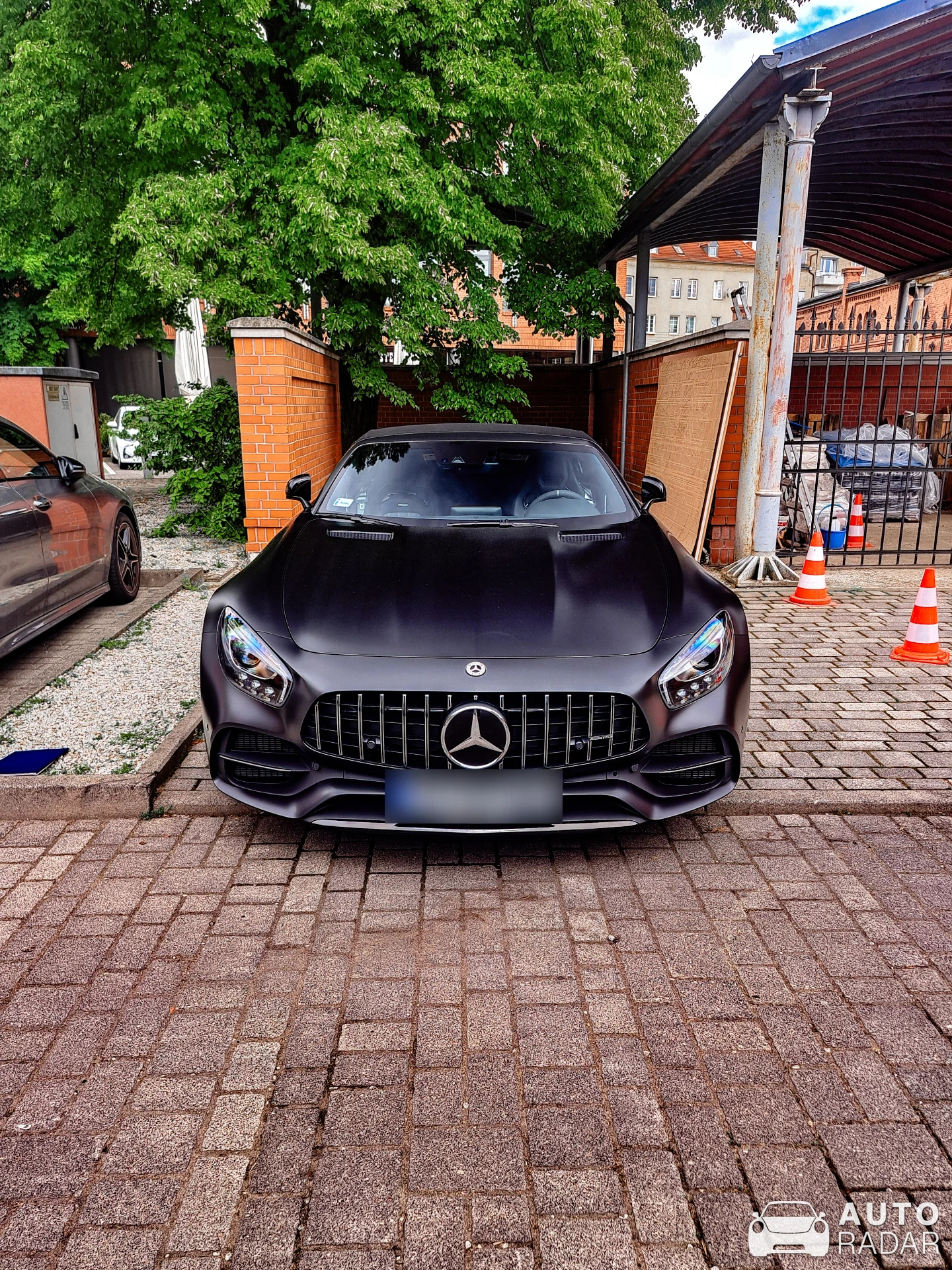 Mercedes-AMG GT C Roadster R190 Edition 50 spotted in Poznań