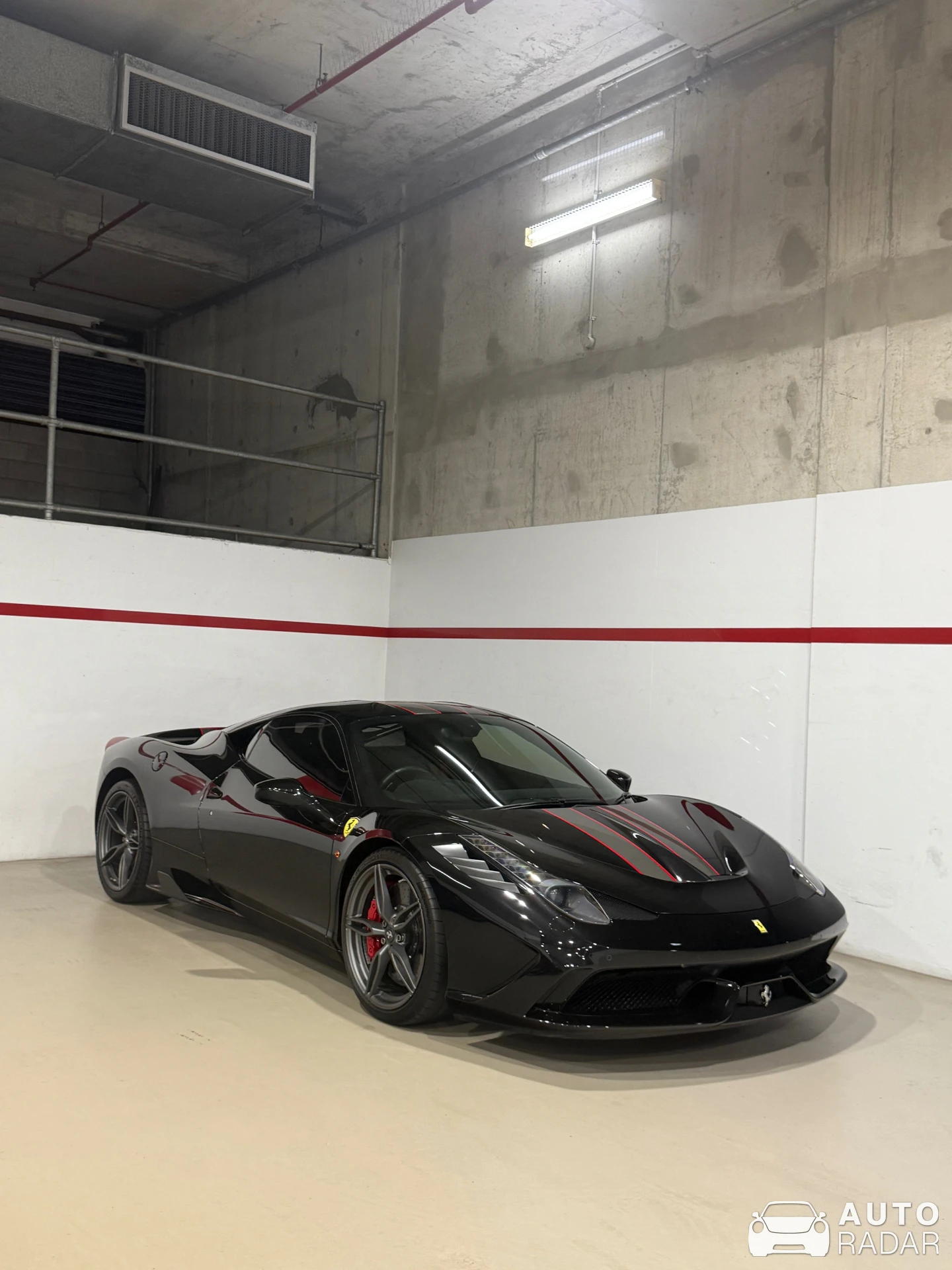 Ferrari 458 Speciale spotted in Newstead, Australia