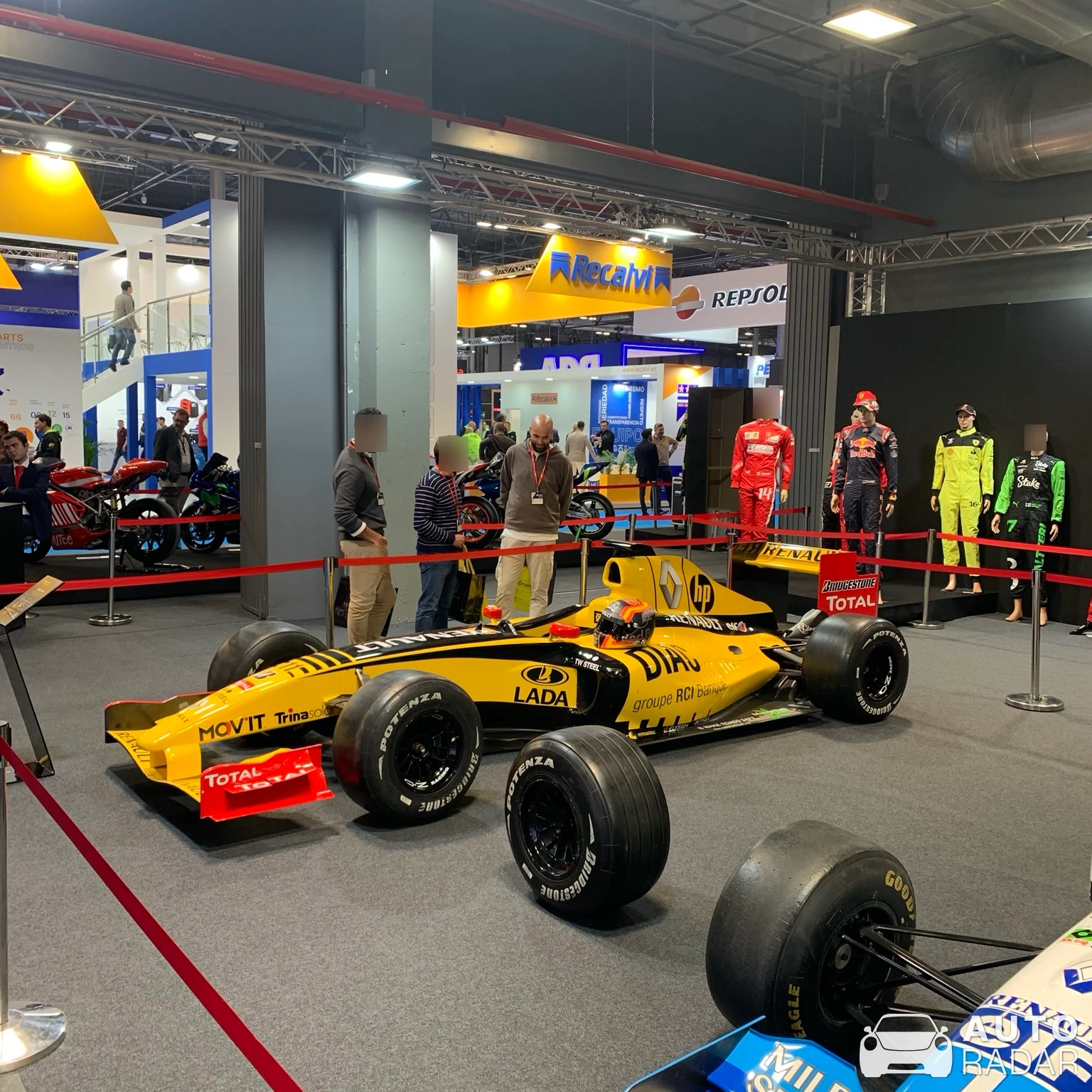 Renault F1 R30 spotted in Madrid