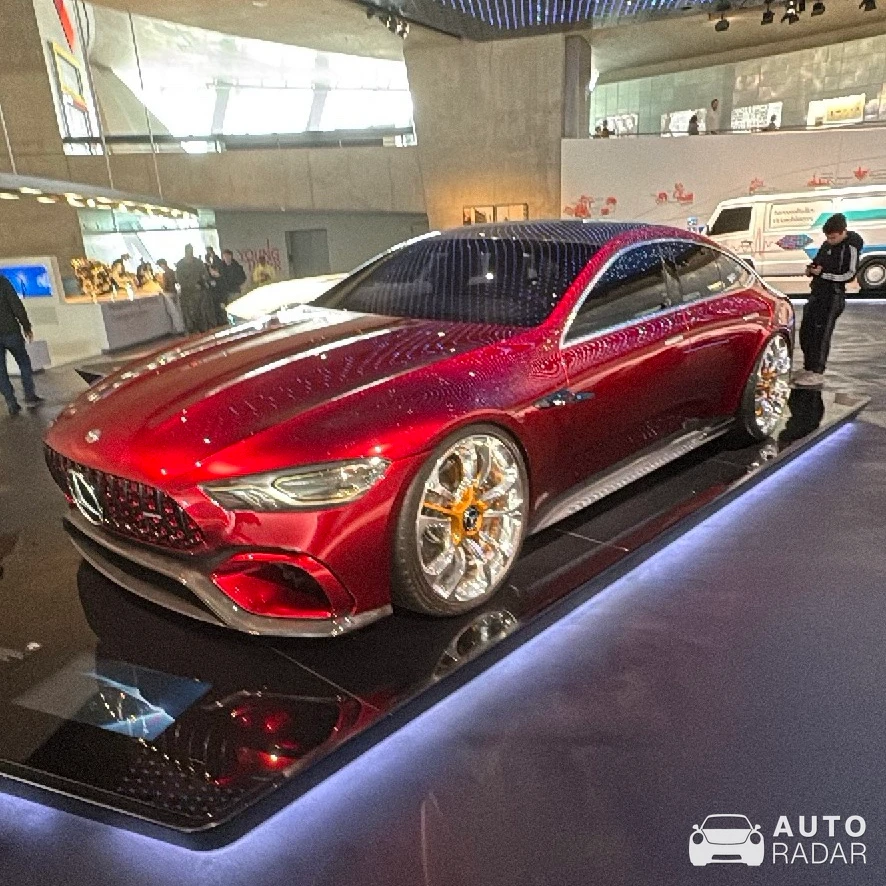 Mercedes-AMG GT Concept spotted in Stuttgart