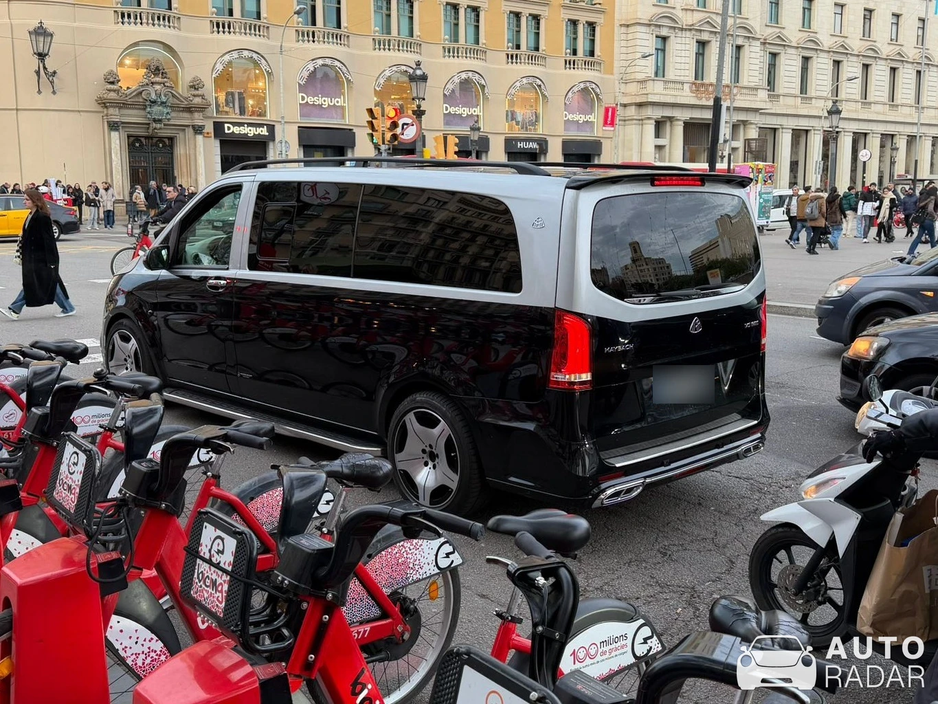 Mercedes-Maybach Vito spotted in Barcelona, Spain