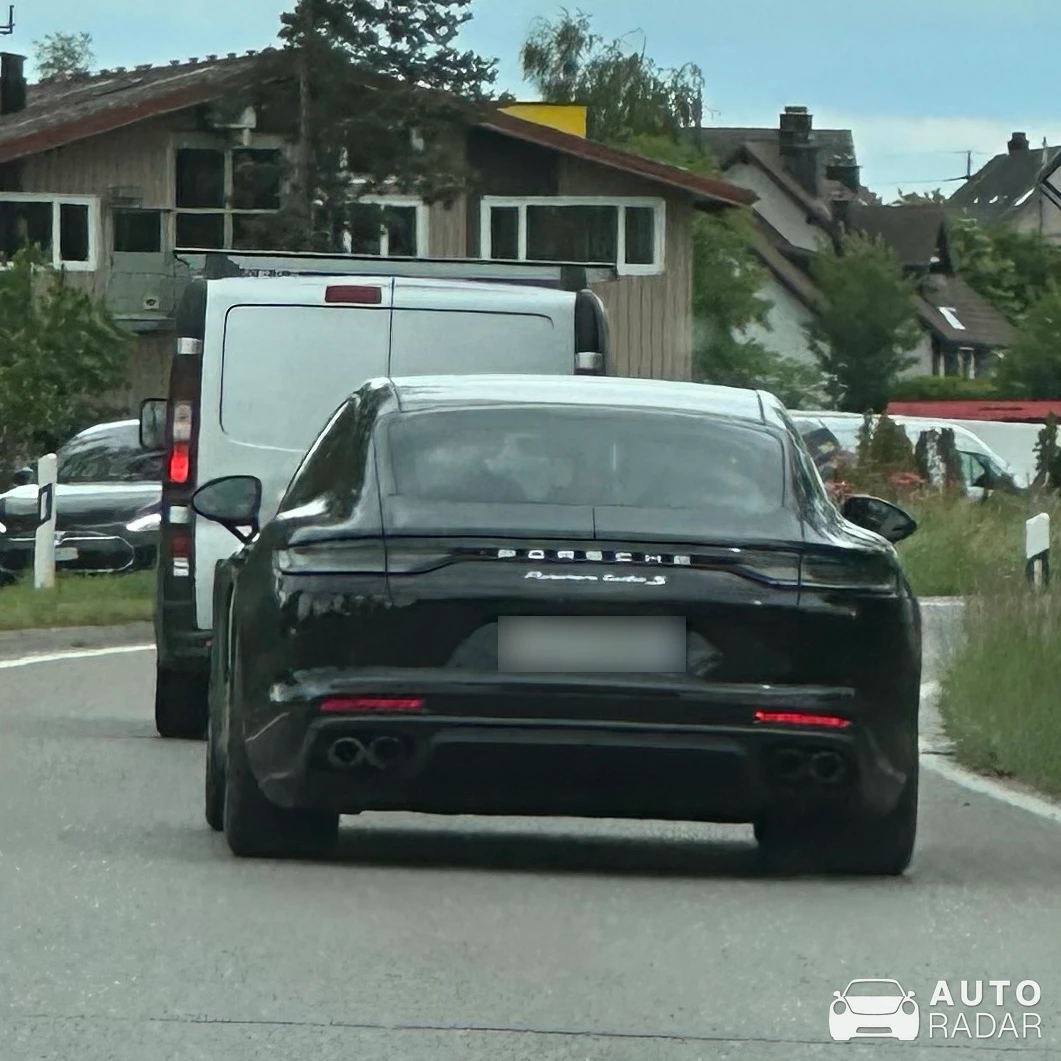Porsche 971 Panamera Turbo S MkII spotted in Höri