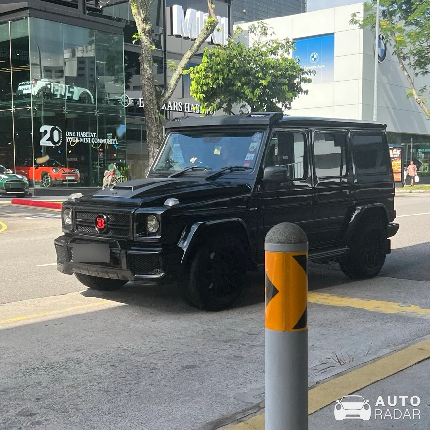 Mercedes-Benz Brabus G55 spotted in Singapore
