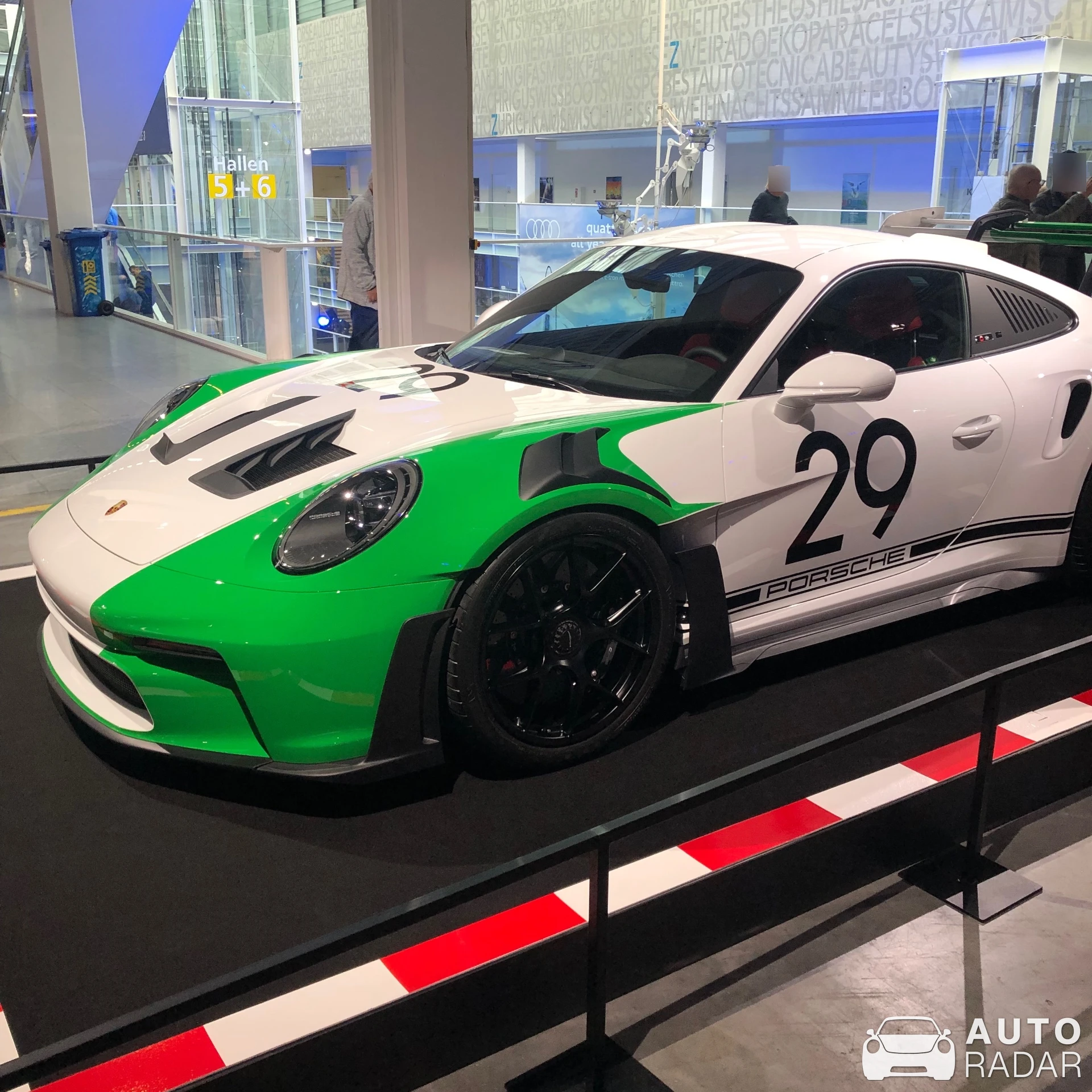 Porsche 992 GT3 RS MkI Tribute to Jo Siffert spotted in Zürich, Switzerland
