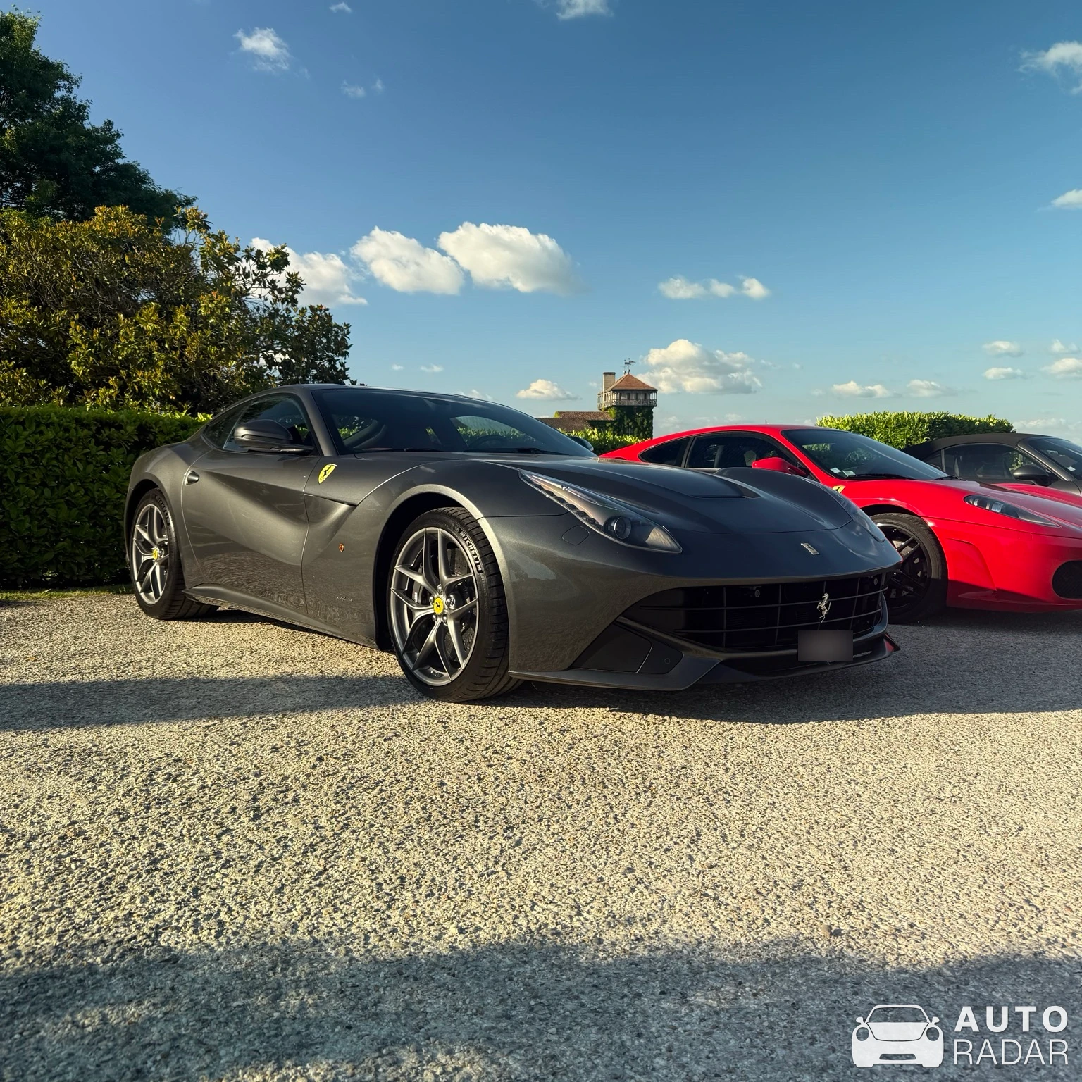 Ferrari F12berlinetta spotted in Martillac, France