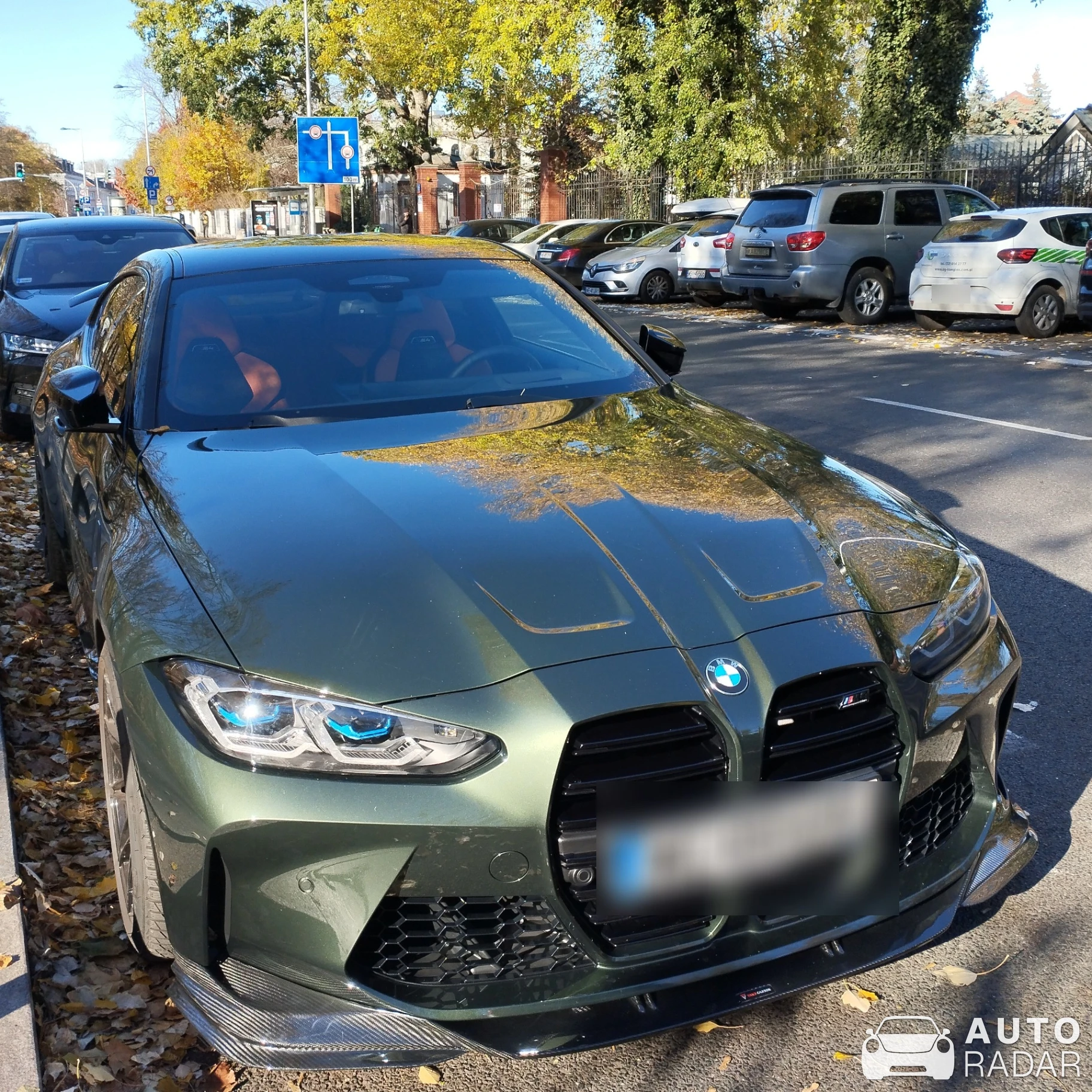 BMW M4 G82 Coupé Competition spotted in Warszawa, Poland