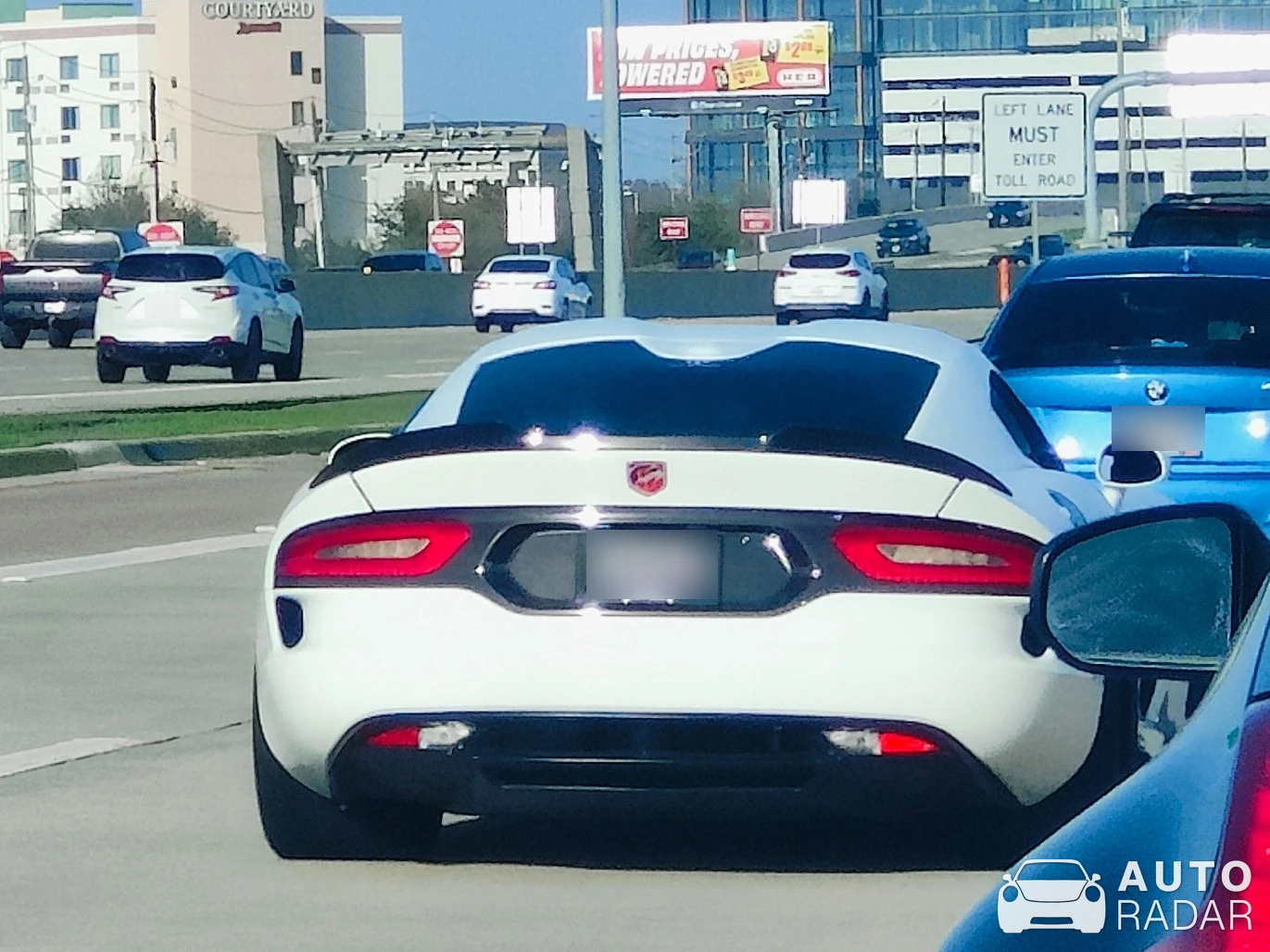 Dodge Viper TA spotted in The Colony