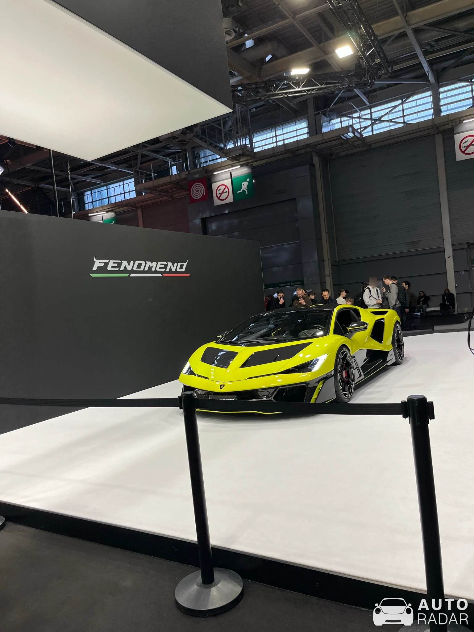 Lamborghini Fenomeno spotted in Paris