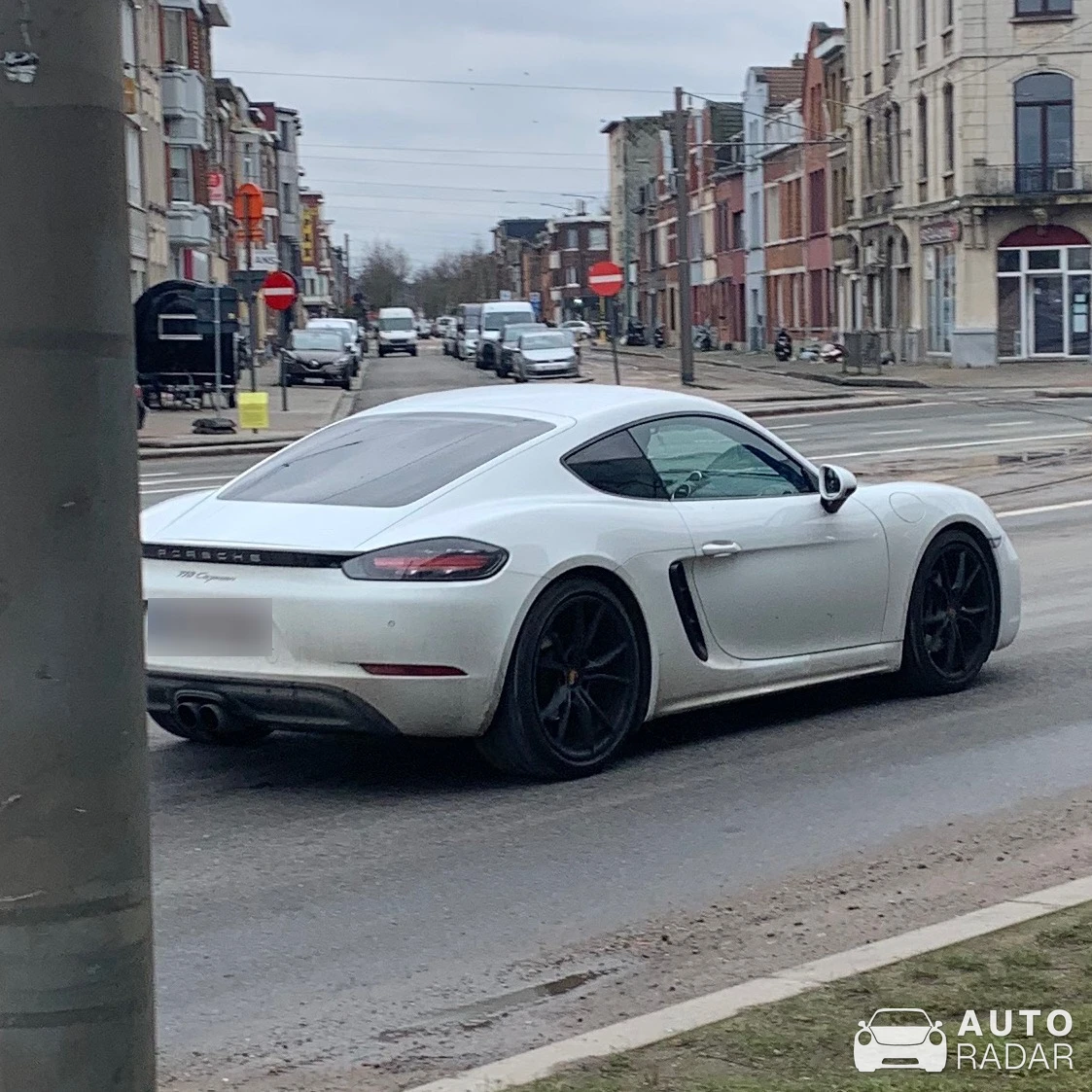 Porsche 718 Cayman spotted in Antwerpen, België