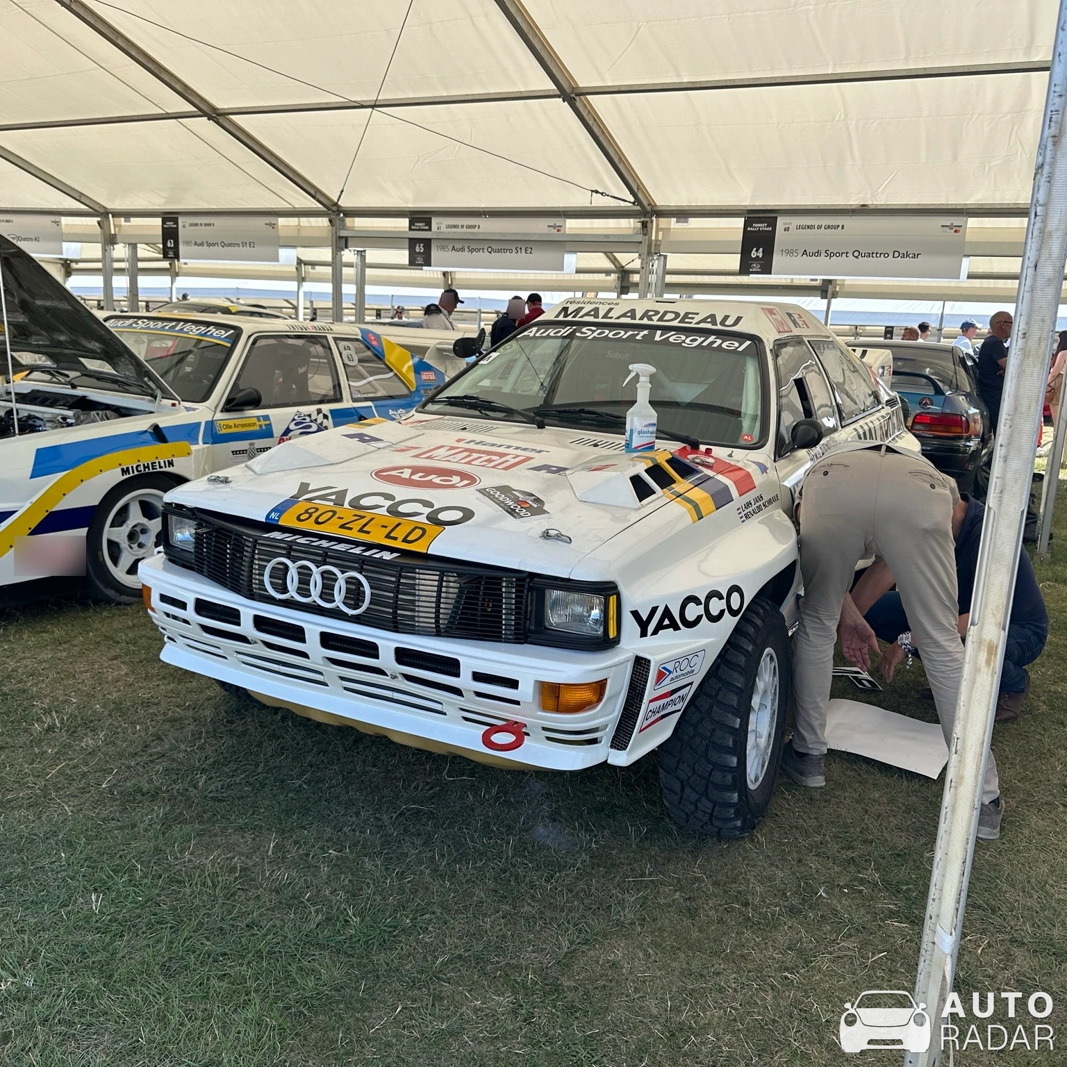 Audi Sport Quattro Dakar spotted