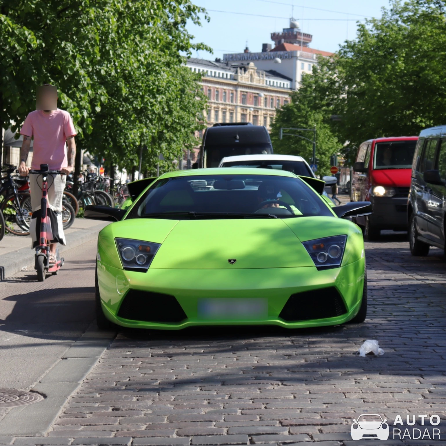 Lamborghini Murciélago LP640 spotted in Helsinki, Finland