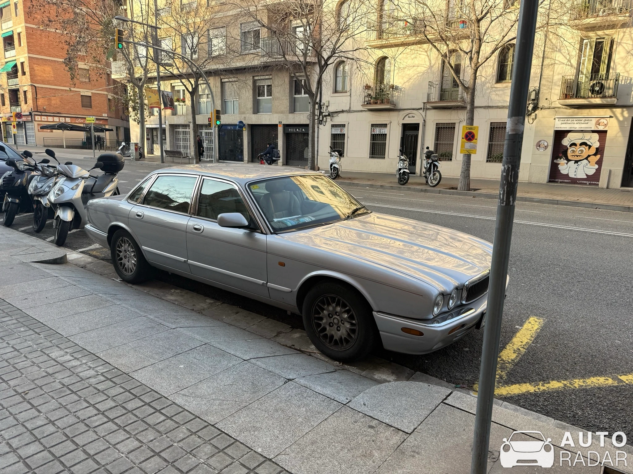 Jaguar XK8 spotted in Barcelona, Spain