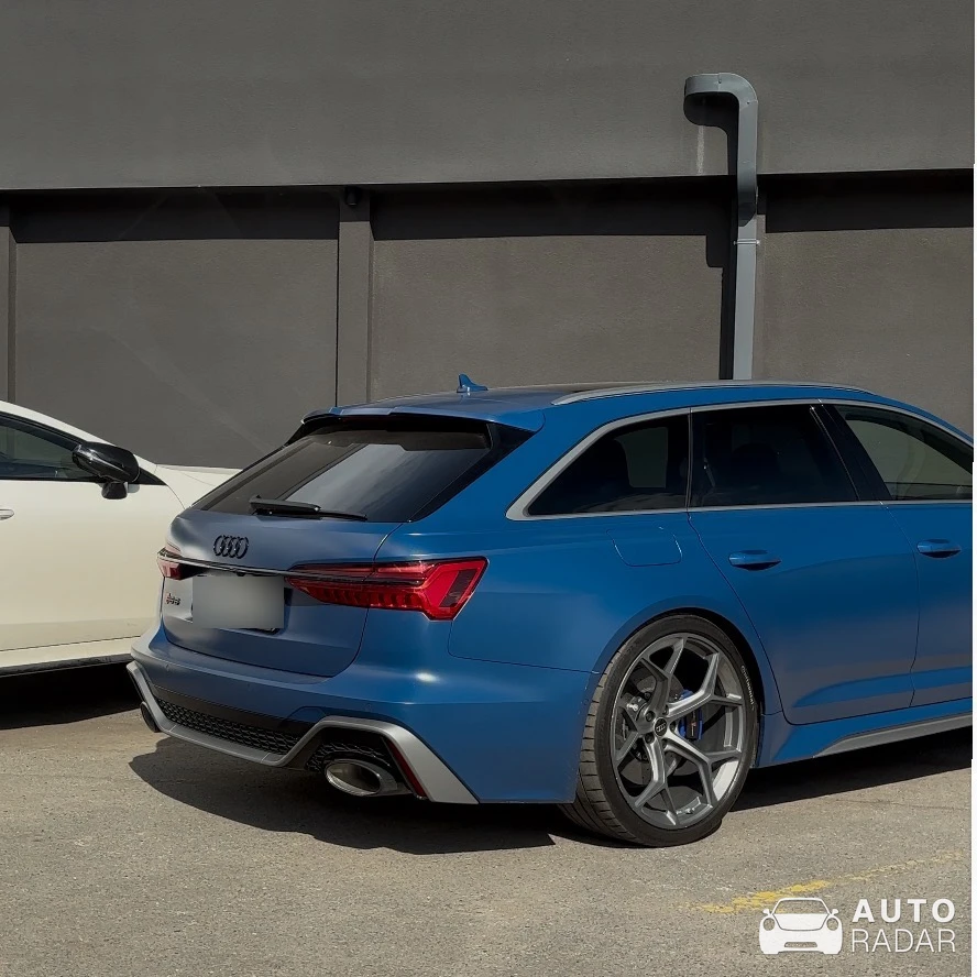 Audi RS6 Avant C8 spotted in Sofia, Bulgaria