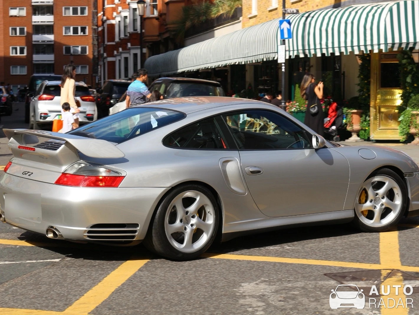 Porsche 996 GT2 Clubsport spotted in London