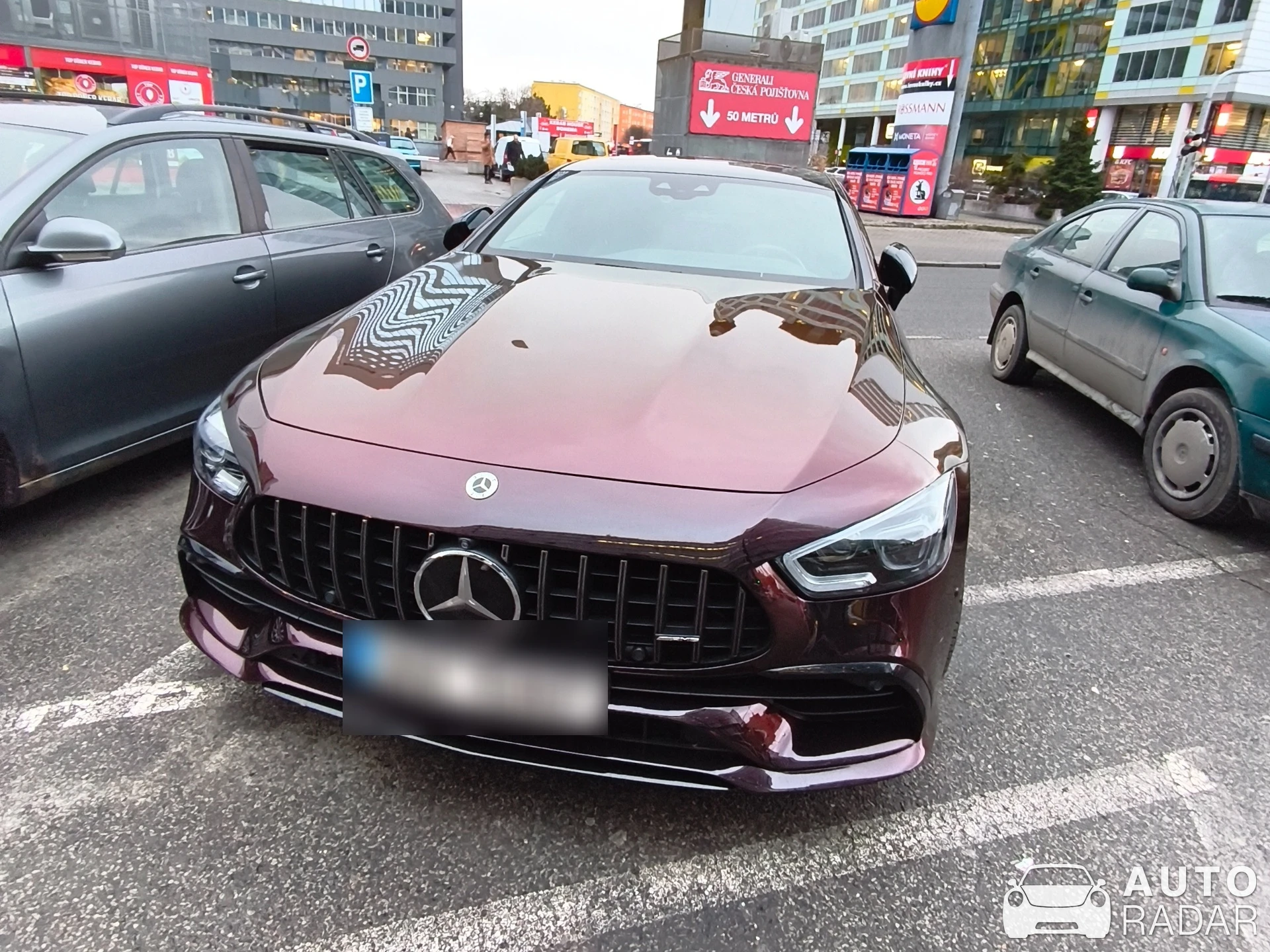 Mercedes-AMG GT 53 X290 spotted in Praha, Czech Republic
