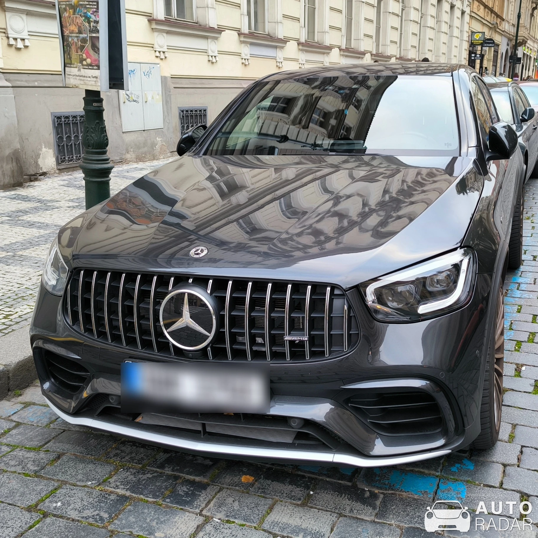Mercedes-AMG GLC 63 S X253 2018 spotted in Praha 1, Czechia