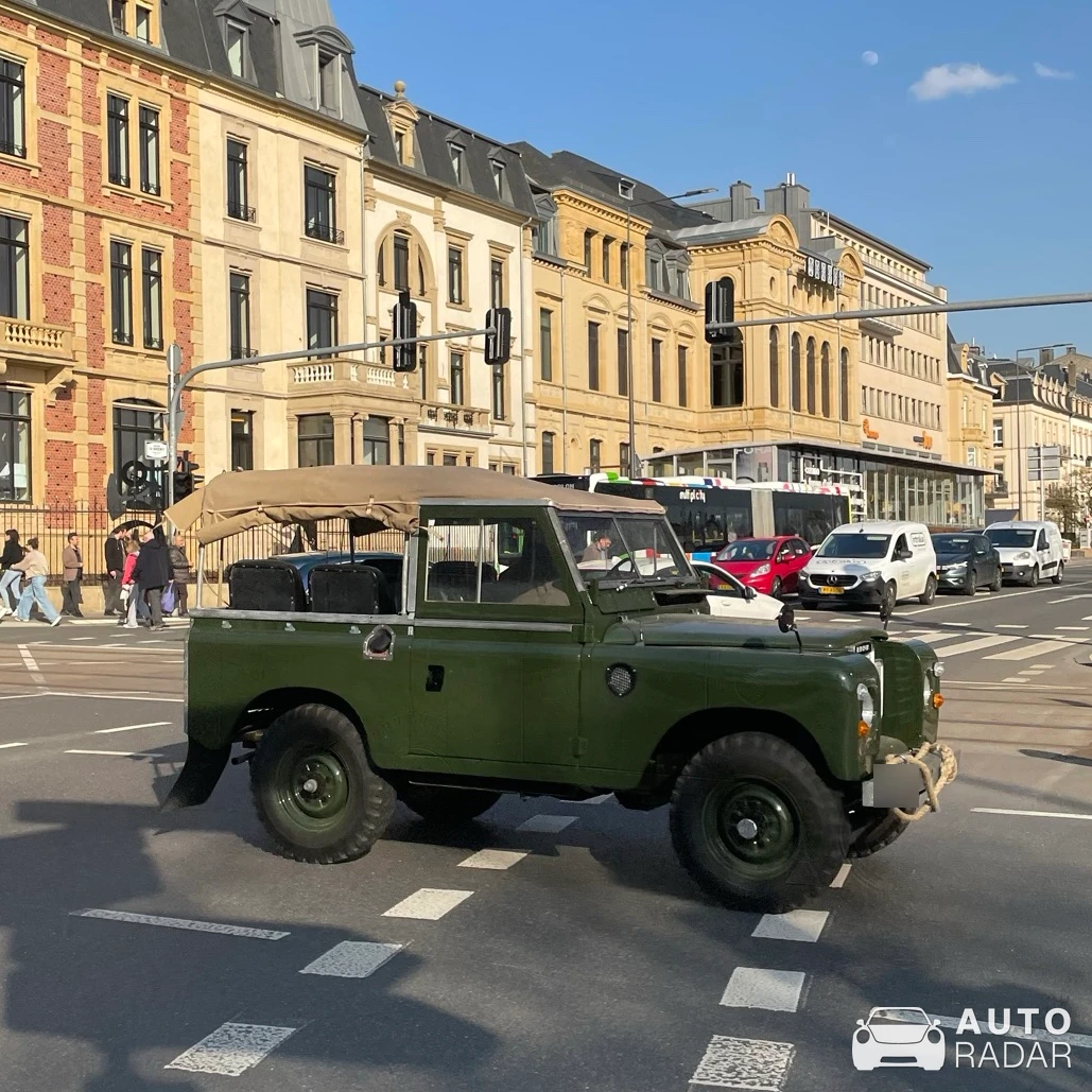 Land Rover Series IIA spotted in Luxembourg