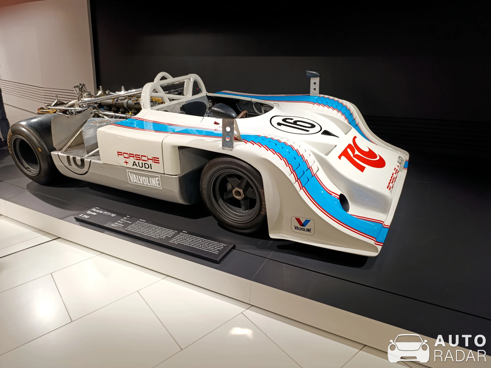 Porsche 917/10 Spyder spotted in Stuttgart