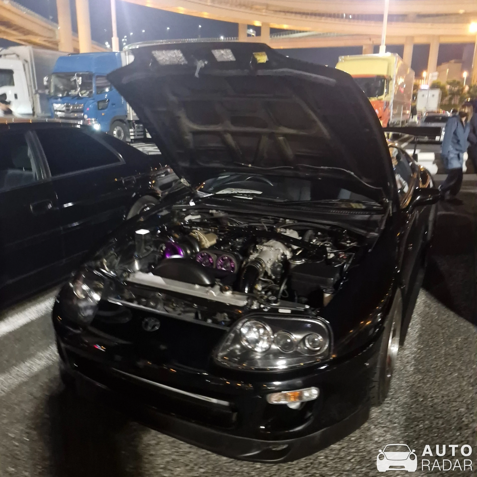 Toyota Supra A80 spotted in Arakawa City, Japan