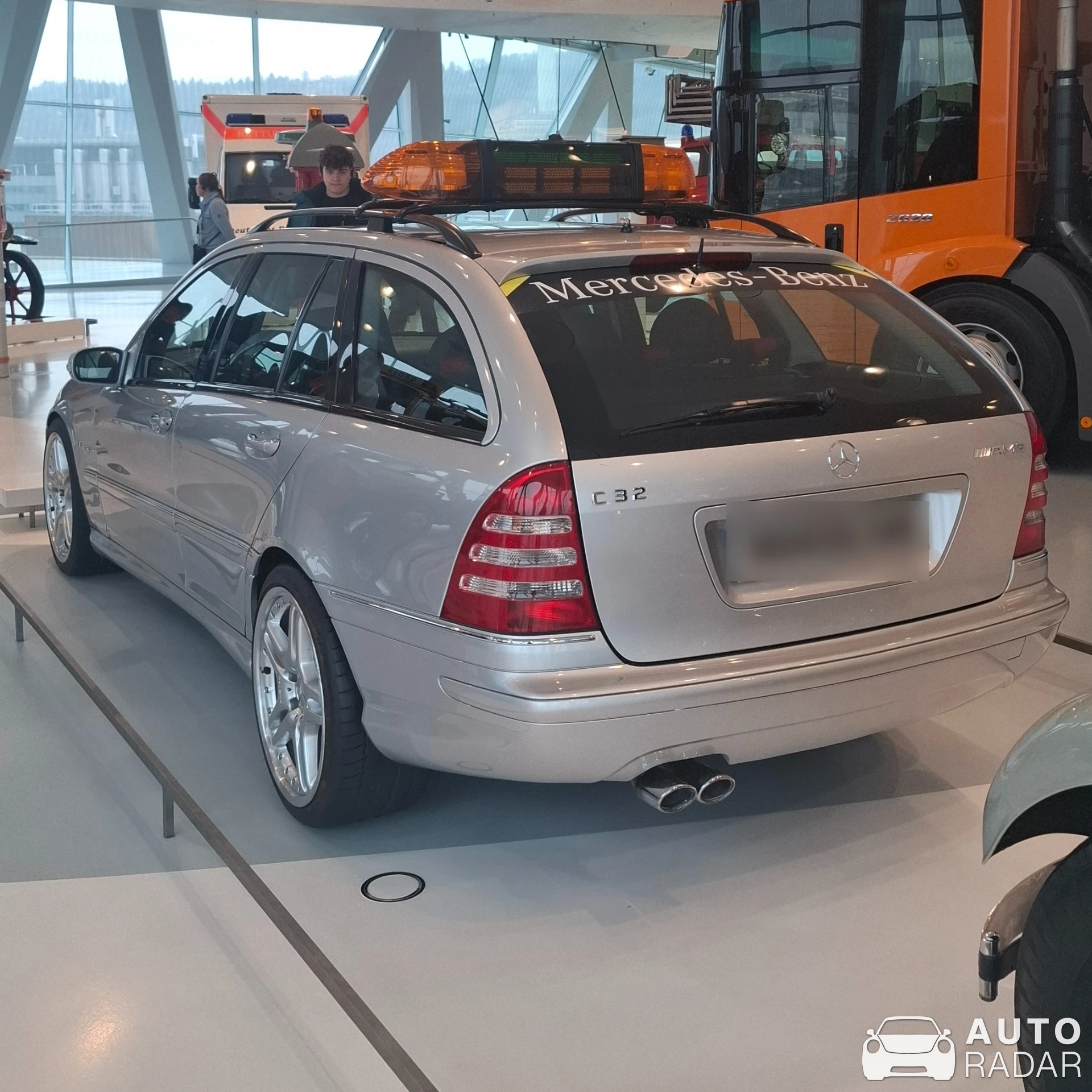 Mercedes-Benz C 32 AMG F1 Medical Car spotted in Stuttgart